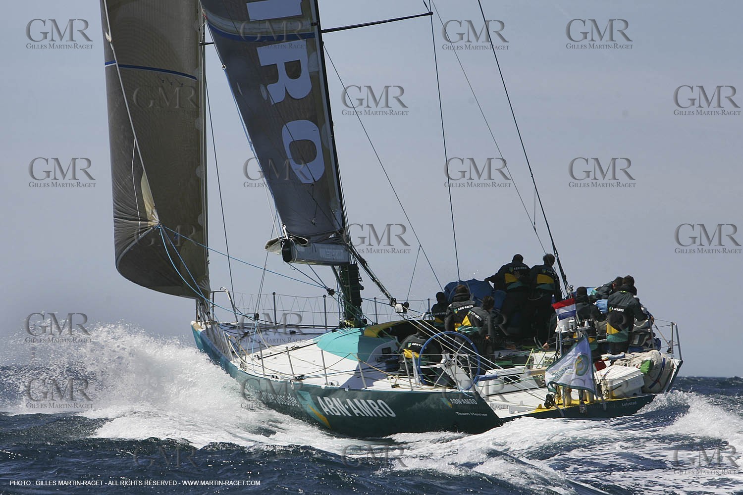 Volvo Ocean race - ABN AMRO II - Route de l'équateur - Start