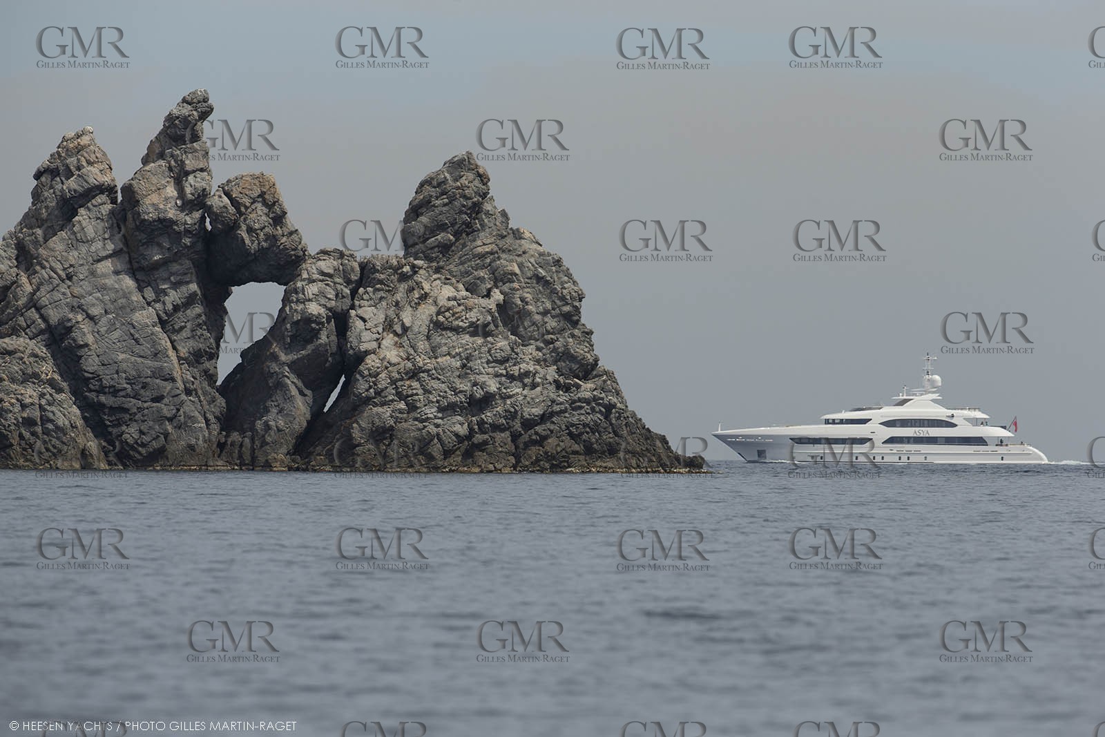 22 04 2015, Porquerolles Island (FRA,83), Heesen Yachts, M.Y. ASYA