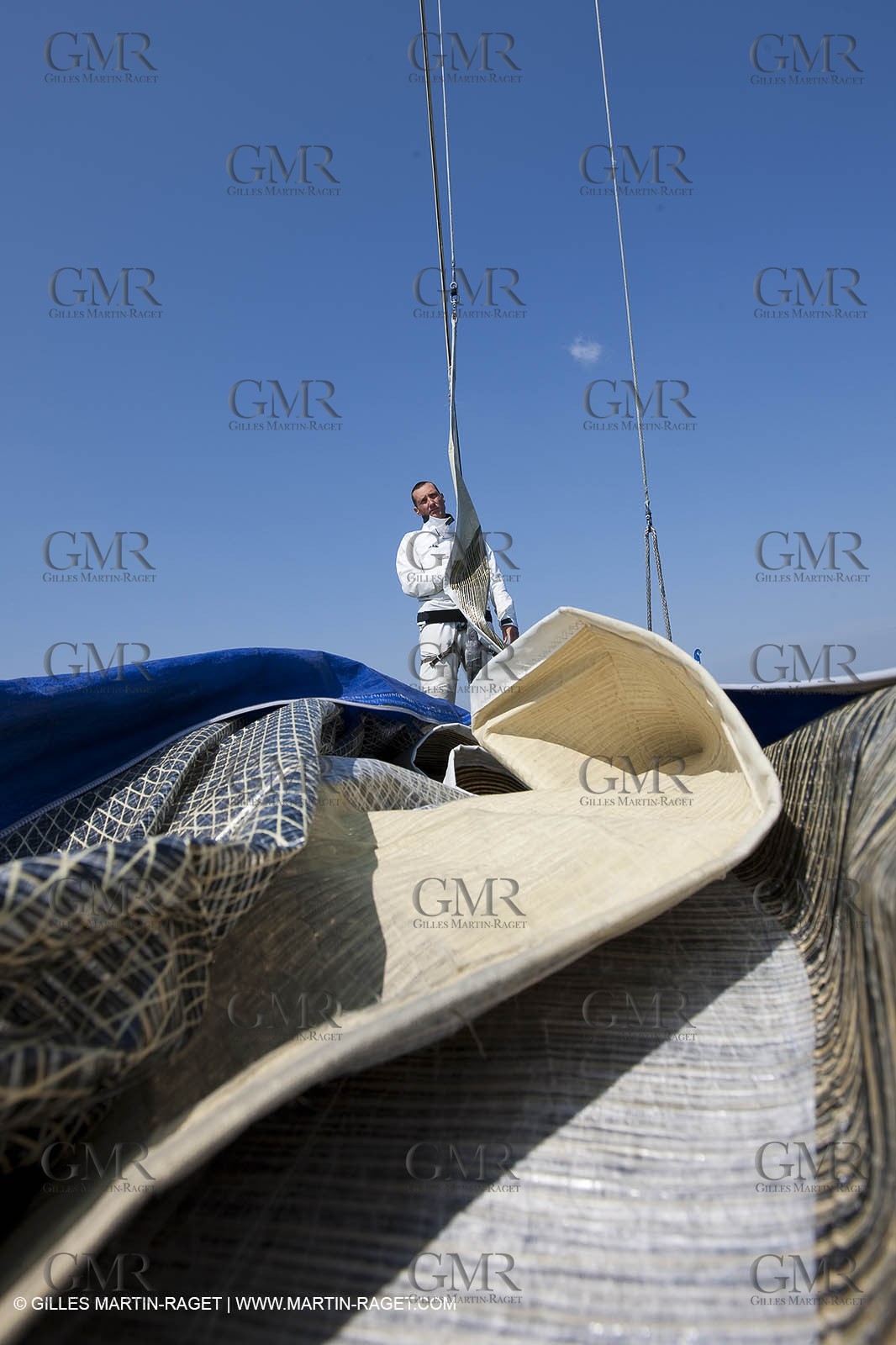 19 05 2010 - La Maddalena (ITA, Sardinia) Louis Vuitton Trophy - BMW ORACLE Racing - Training