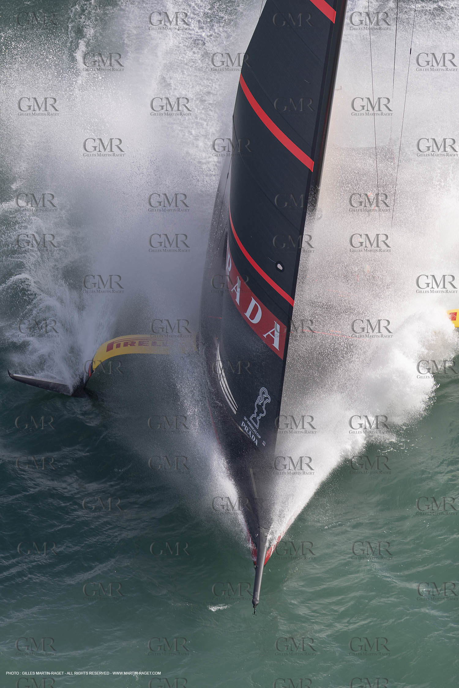 10 12 2020 - Auckland (NZL) - 36th America's Cup - Practice Sessions - Day 2 -Luna Rossa Prada Pirelli Team