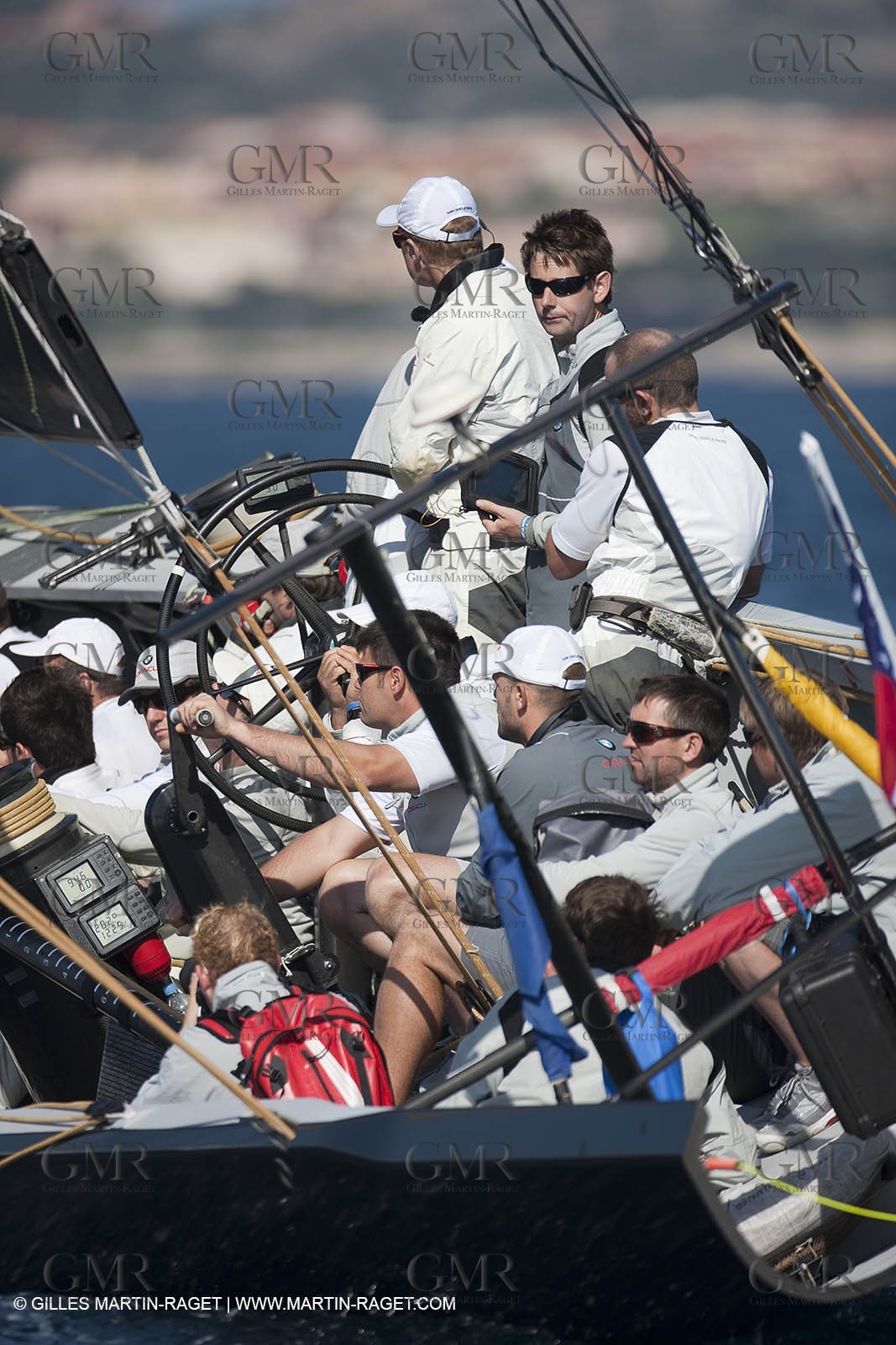 18 05 2010 - La Maddalena (ITA, Sardinia) Louis Vuitton Trophy - BMW ORACLE Racing - Training