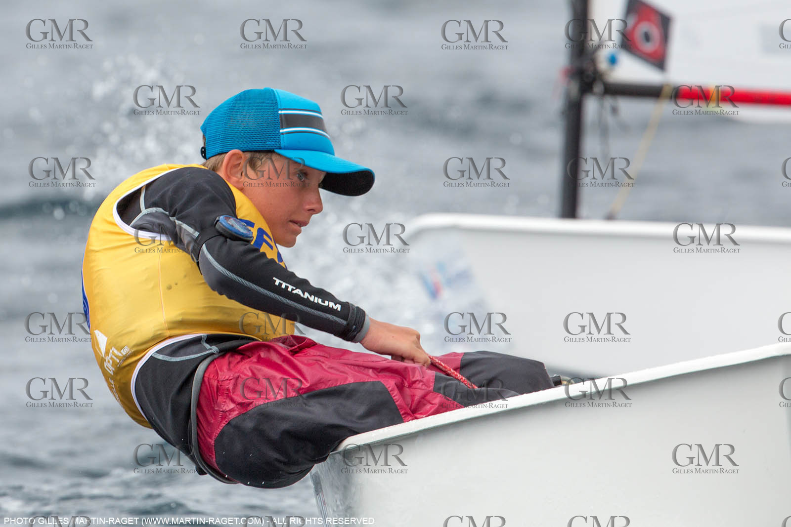 15 04 2016, Marseille (FRA,13), SNIM Dériveurs, Coupe Internationale de Printemps Optimist, Final Day