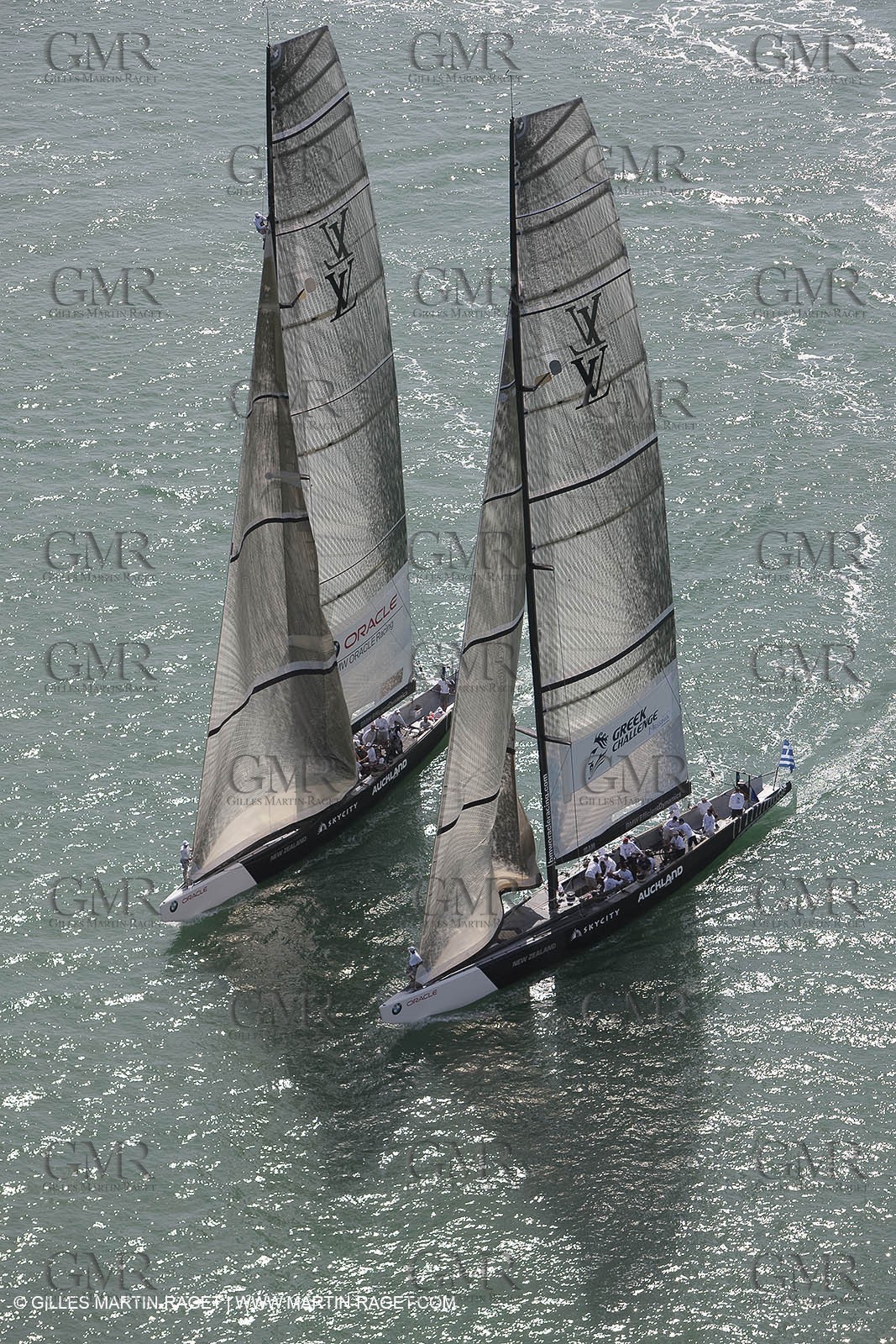 29 01 2009 - Auckland (NZL) -  Louis Vuitton Pacific Series - BMW ORACLE Racing - Training