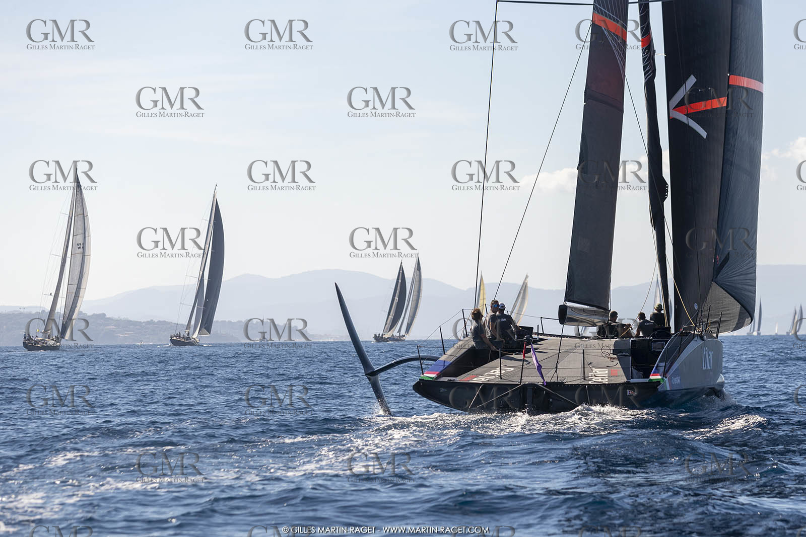 02 10 2022, Saint-Tropez (FRA,83), Voiles de Saint-Tropez 2022,  semaine des maxis, Race 1