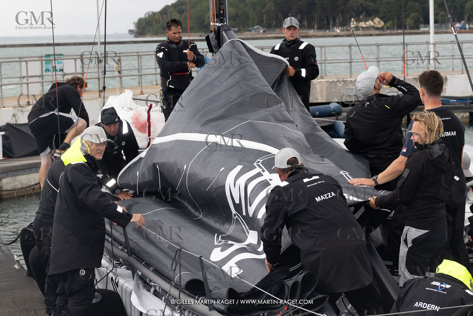 21 07 2025, Cowes (UK, IOW), Admiral's Cup 2025, Arrival Channel Race