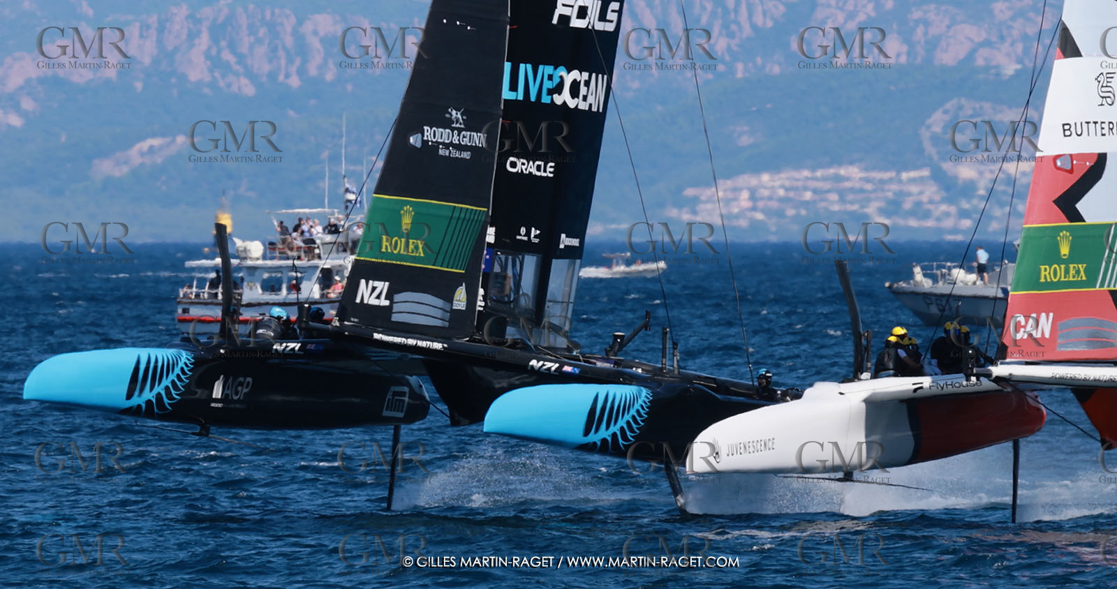 10 09 2025, Saint-Tropez,(FRA), Rockwool SailGP France Saint-Tropez, Race Day 1
