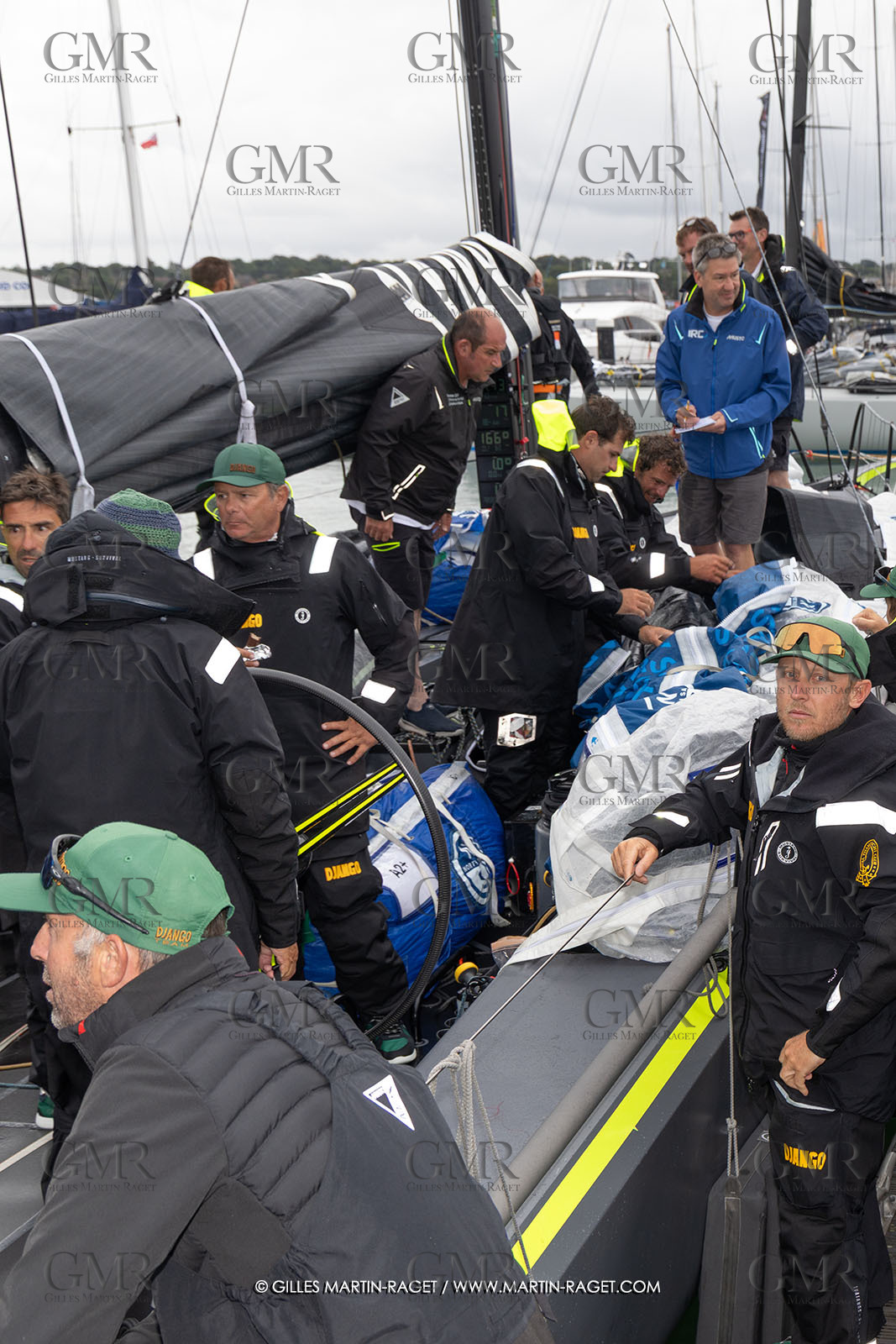 21 07 2025, Cowes (UK, IOW), Admiral's Cup 2025, Arrival Channel Race