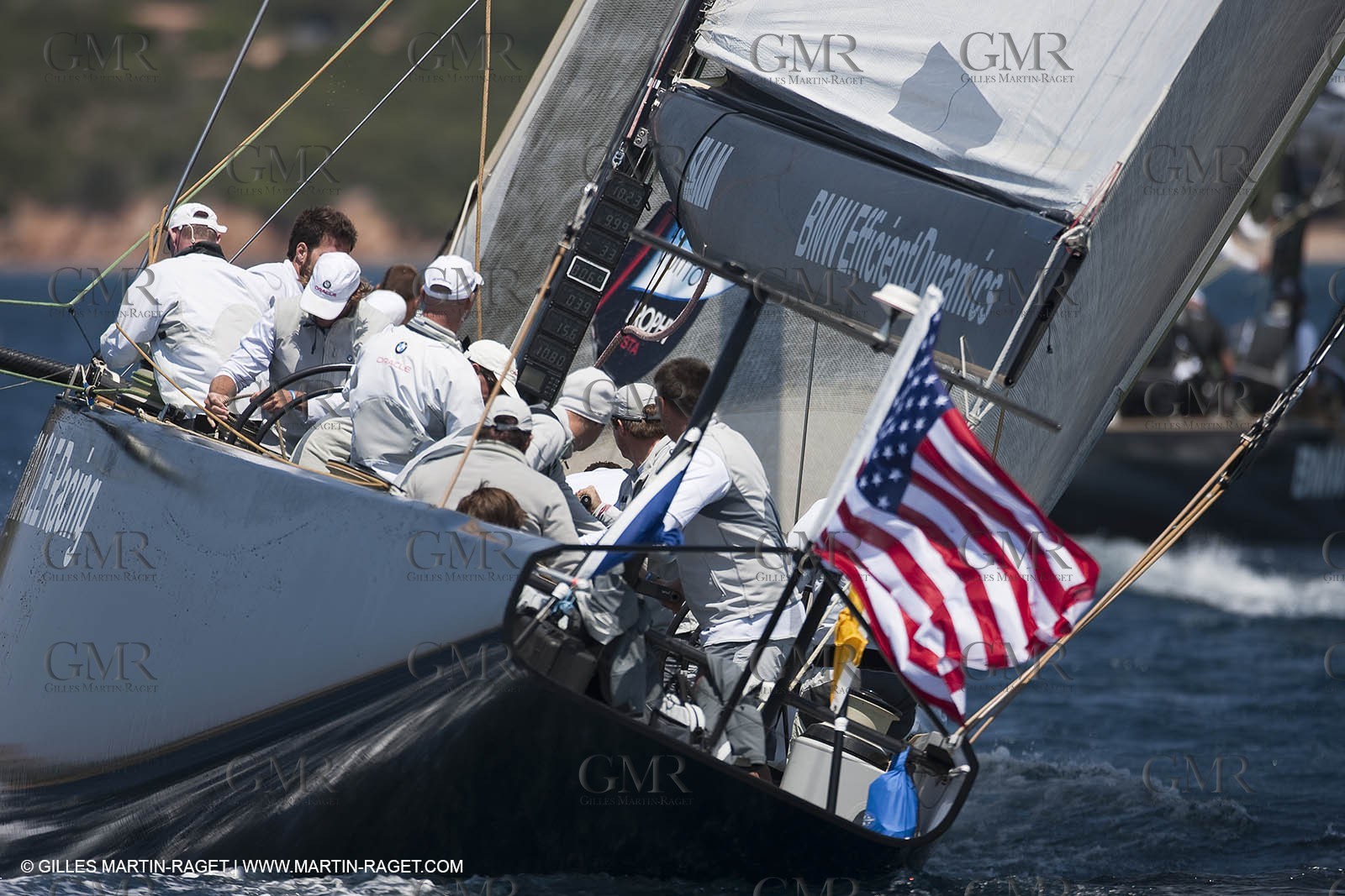 19 05 2010 - La Maddalena (ITA, Sardinia) Louis Vuitton Trophy - BMW ORACLE Racing - Training