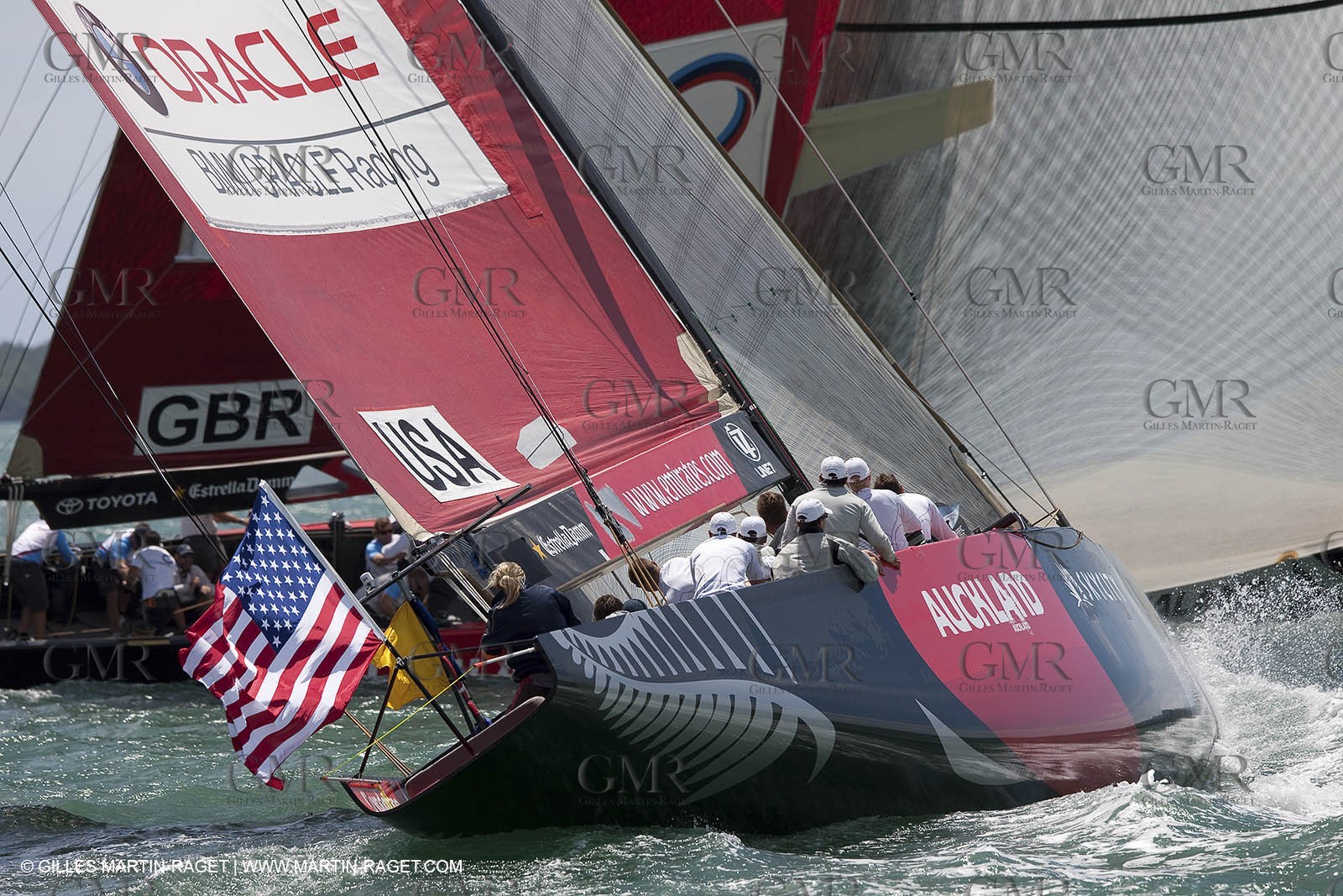 06 02 2009 - Auckland (NZL) -  Louis Vuitton Pacific Series -  Racing Day 6 - Round Robin 2