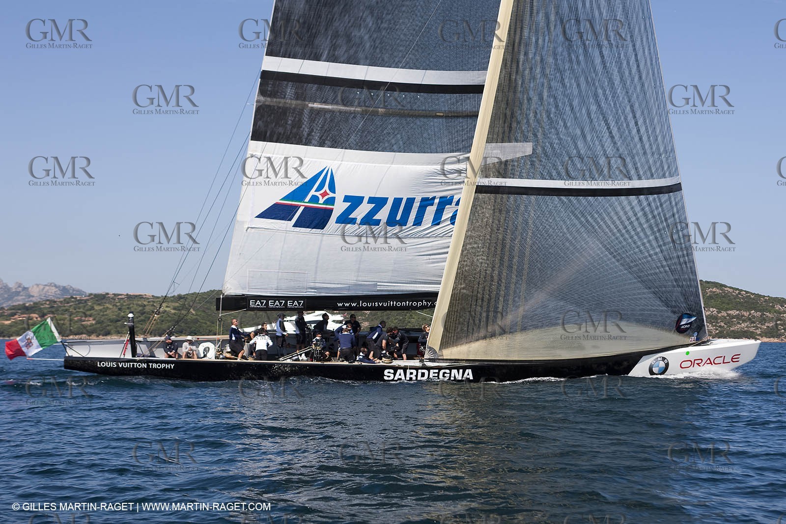 19 05 2010 - La Maddalena (ITA, Sardinia) Louis Vuitton Trophy - Racing Day 1 - Azzura Vs Mascalzone Latino