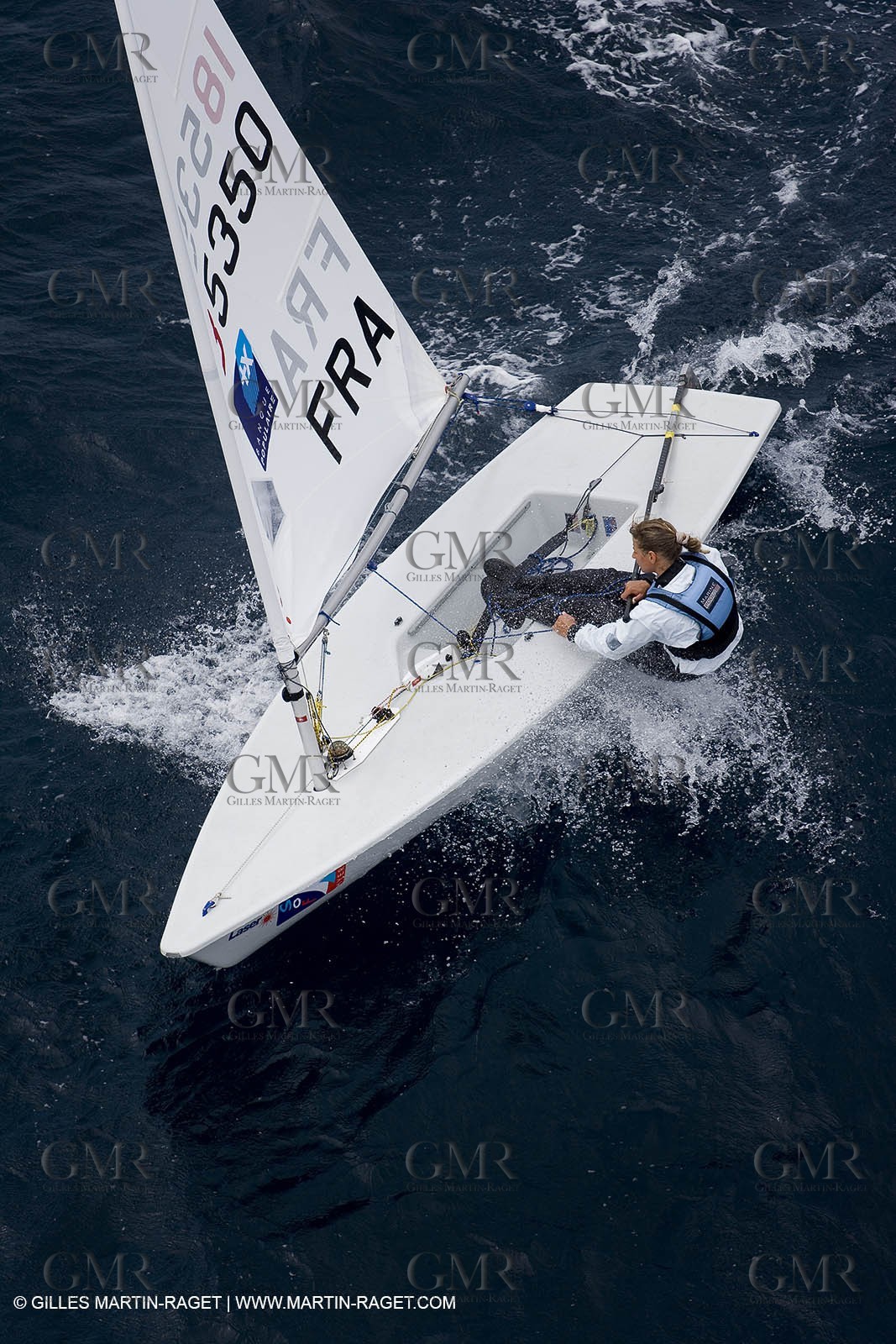 26 04 2007 - 2007 Semaine Olympique Française - Hyères (South of France) - Day 5 - Team France - Laser Radial - Steyaert Sarah