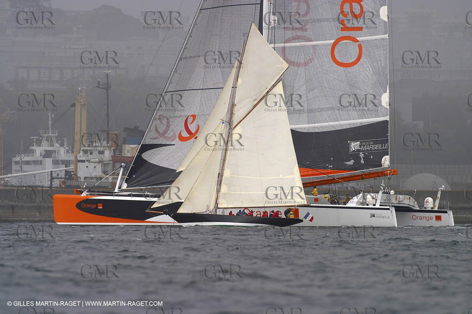Orange II-Orange II in Brest 2004-Sailing with PenDuick