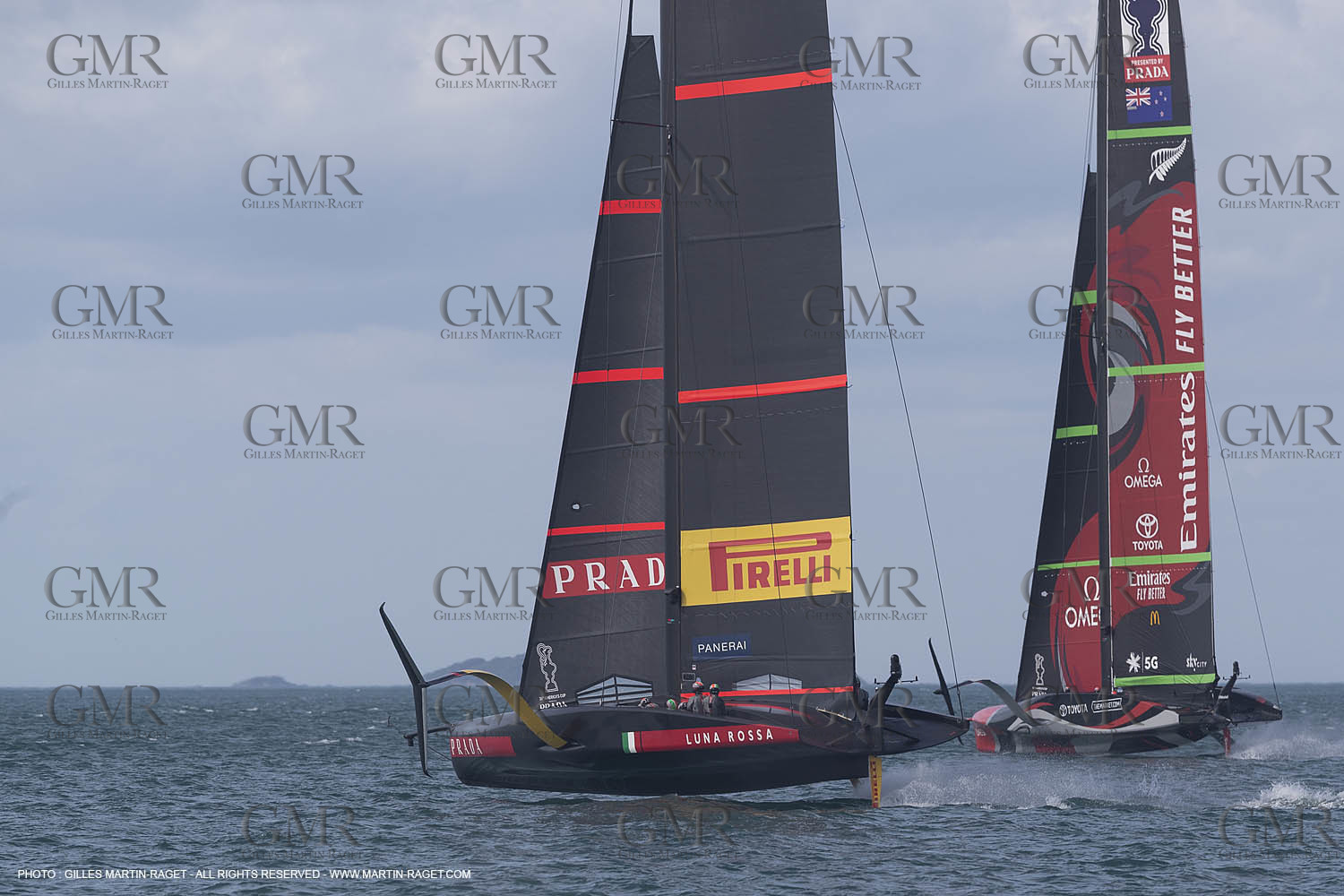 08 12 2020 - Auckland (NZL) - 36th America's Cup - Practice Sessions - Day 1