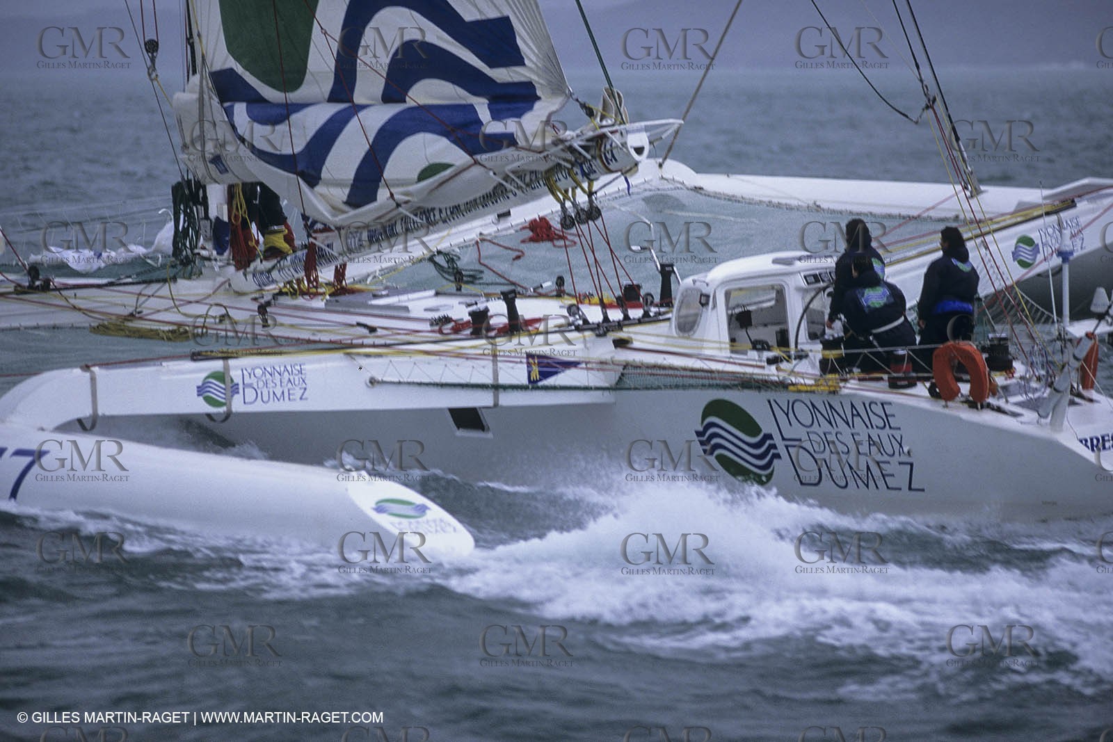 Sailing, Offshore Racing, Jules Verne Trophy, Lyonnaise des Eaux-Dumez