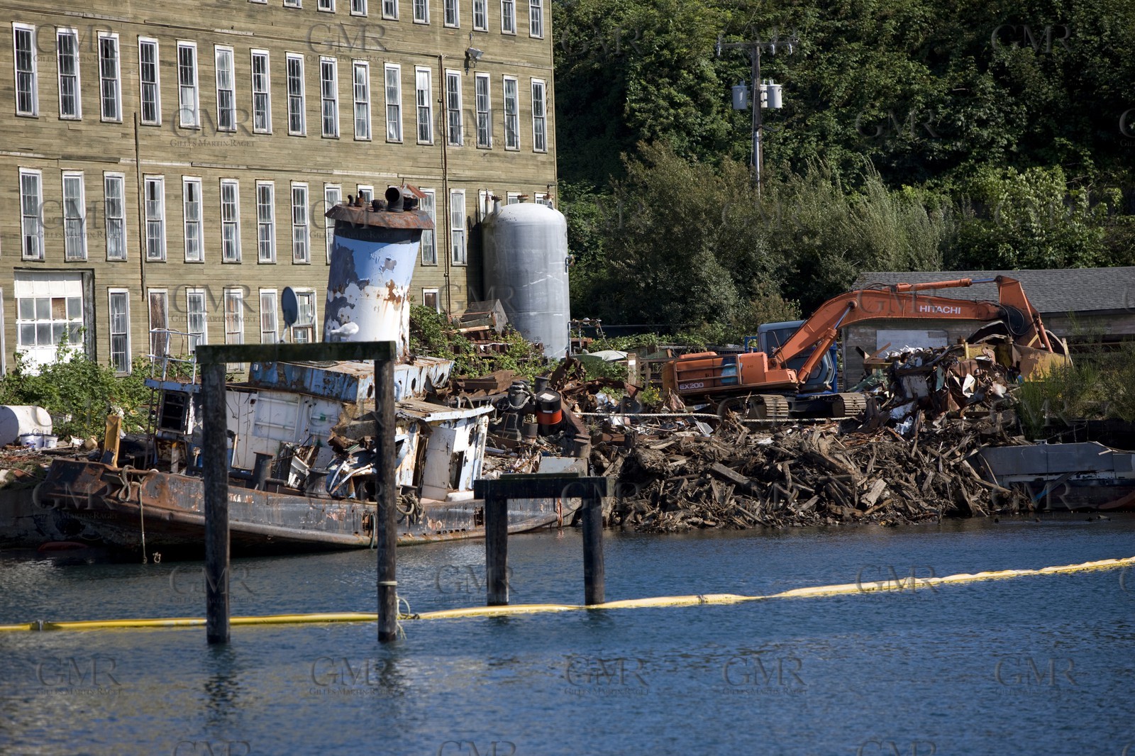 25 08 2008 - Anacortes (USA, WA) - America's Cup - BMW ORACLE Racing - New 90 ft trimaran launch