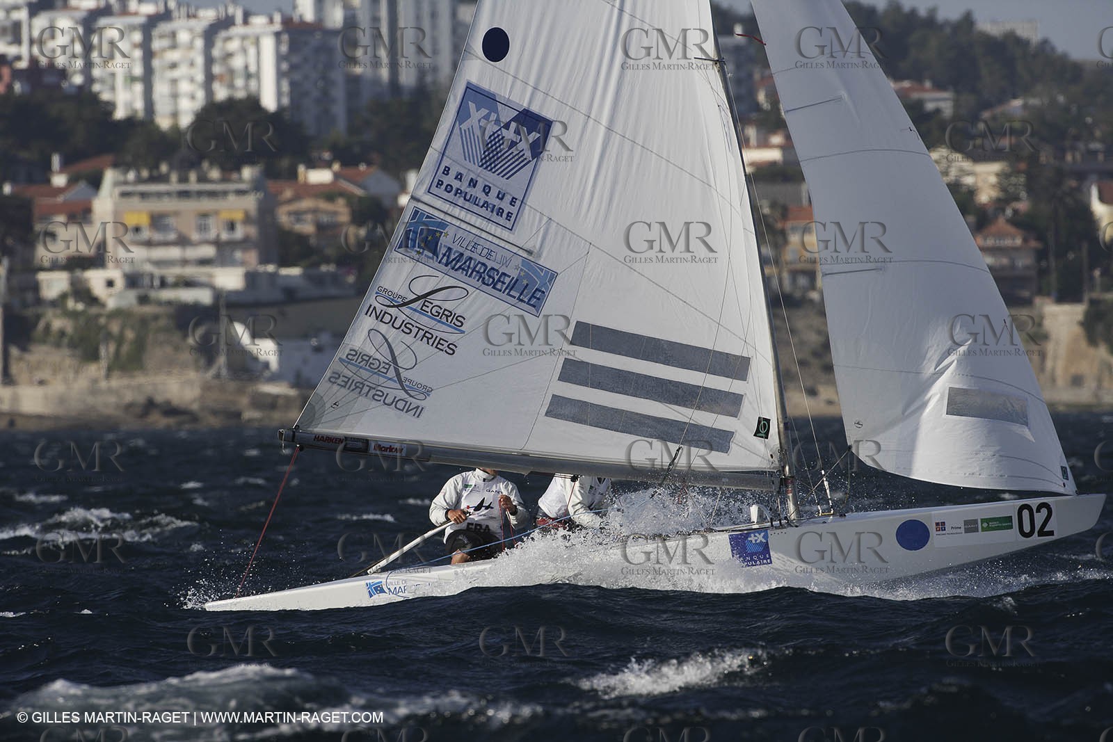 09-05-07 - ISAF SAILING WORLD CHAMPIONSHIPS - CASCAIS 2007 - DAY 6 - Star - FRANCE - Xavier Rohart   Pascal Rambeau