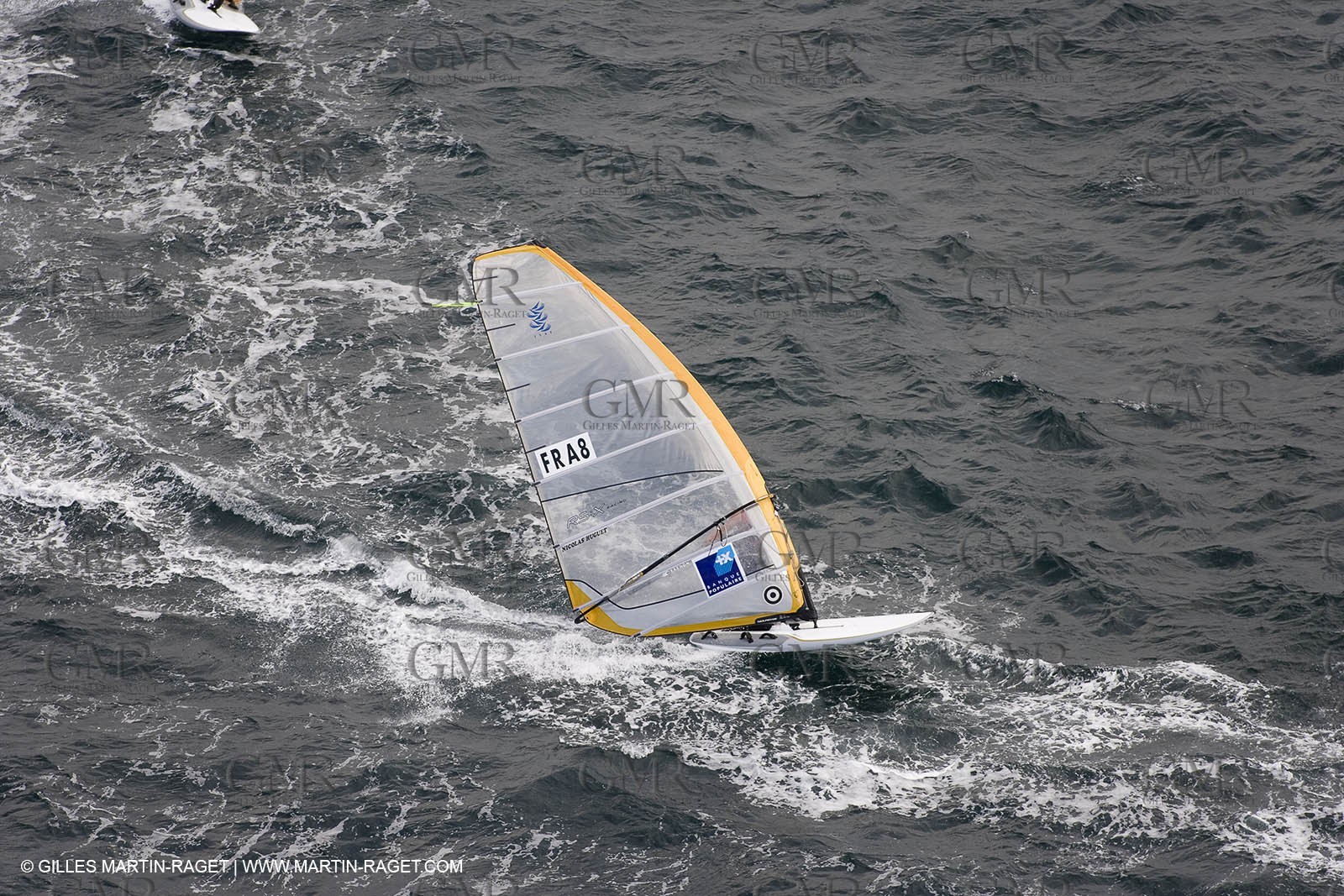 26 04 2007 - 2007 Semaine Olympique Française - Hyères (South of France) - Day 5 - Team France - RS:X - Huguet Nicolas