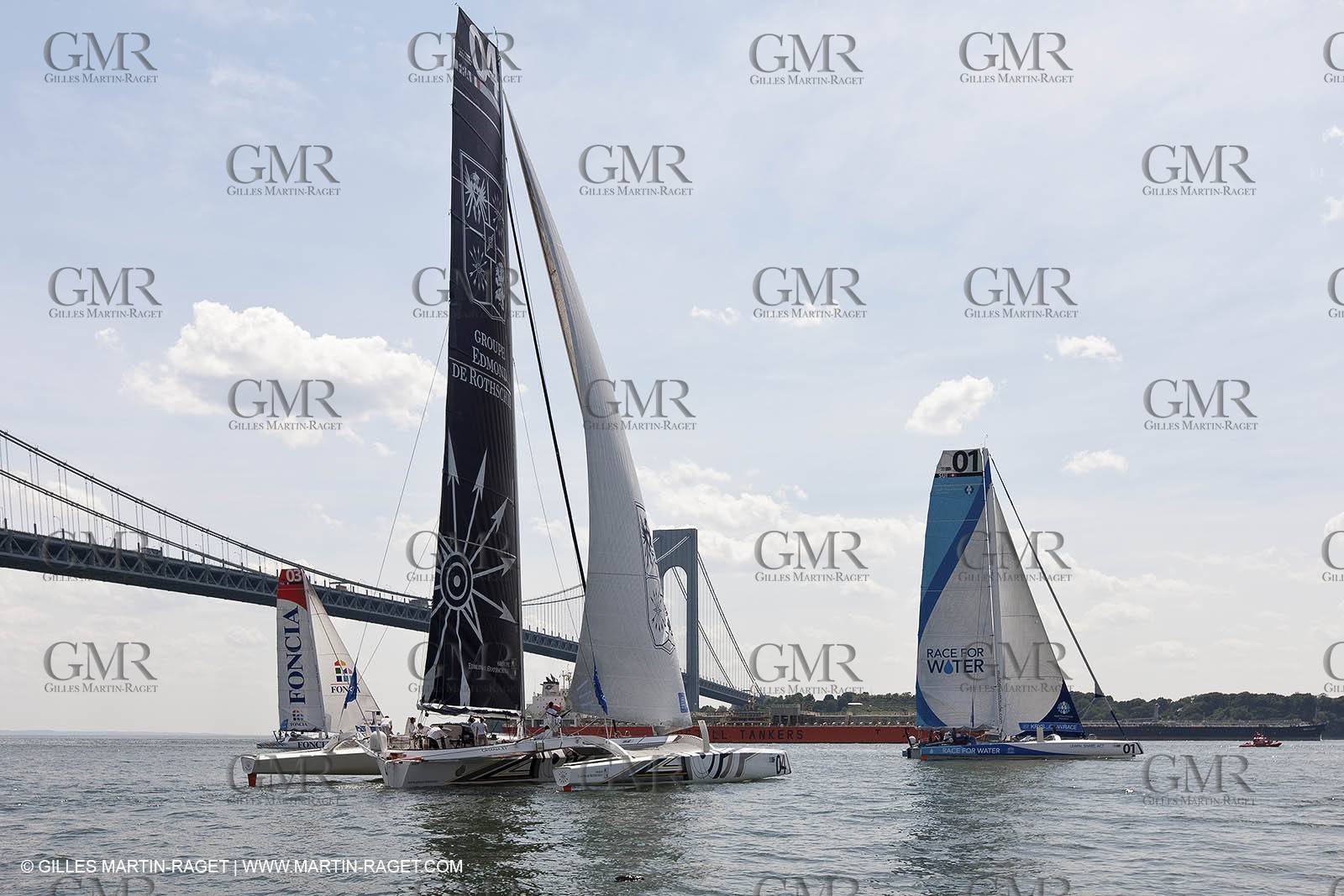 03 07 2012 - New York (USA, NY) - Krys Ocean Race prologuie - arrival in New York