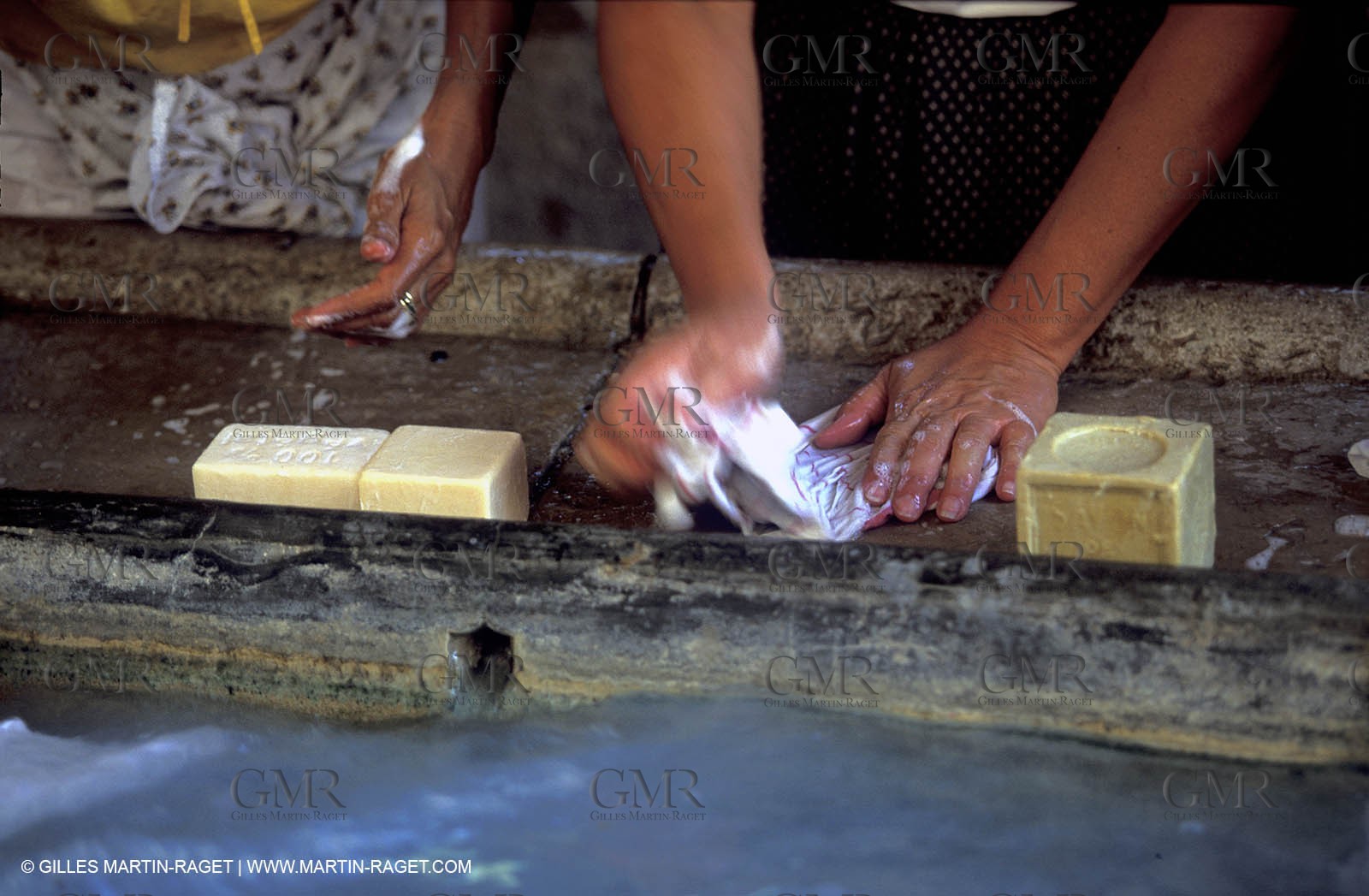 Lavandières au lavoir