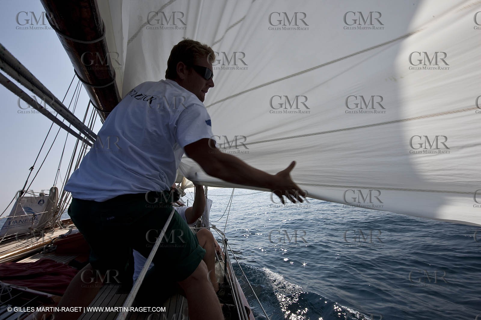 23 09 2009 - Cannes (FRA,83) - Régates Royales - Onboard Pen duick