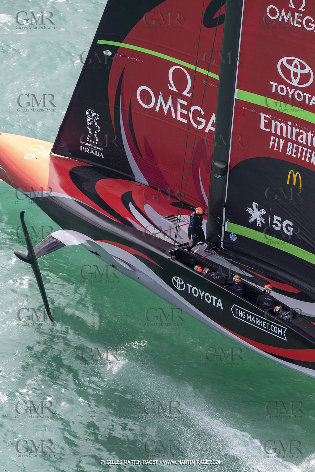 11 12 2020 - Auckland (NZL) - 36th America's Cup - Practice Sessions - Day 3 - Emirates Team New Zealand