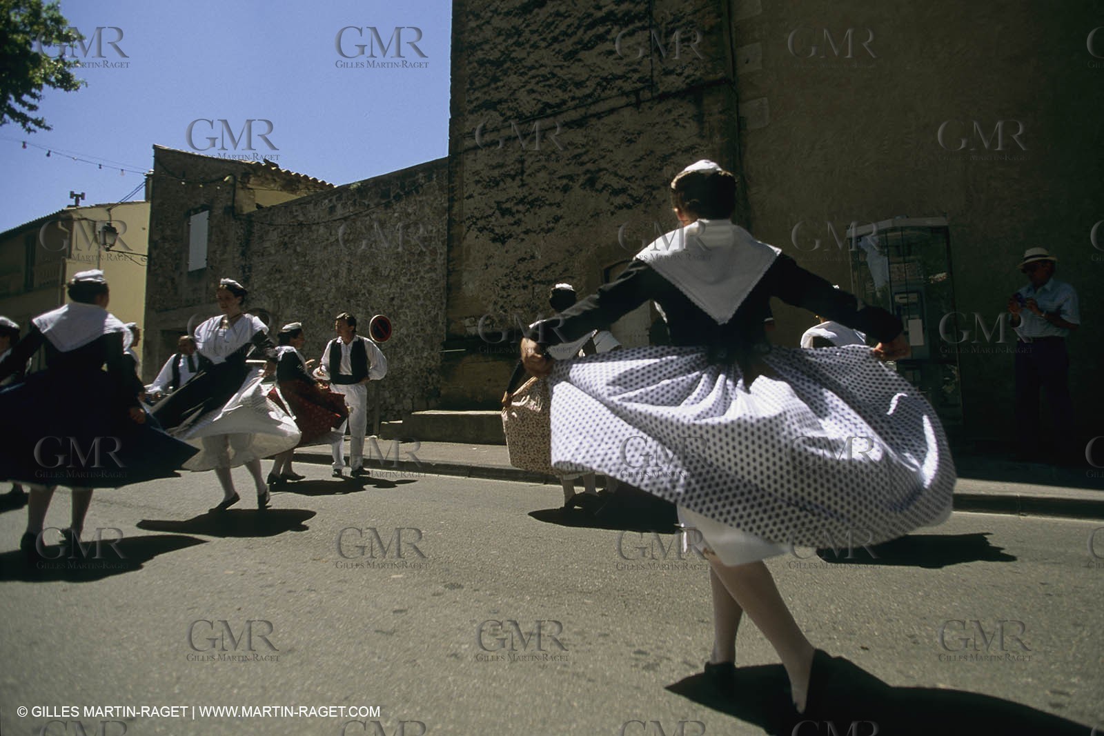 France, Provence, Traditionnal costume from Arles