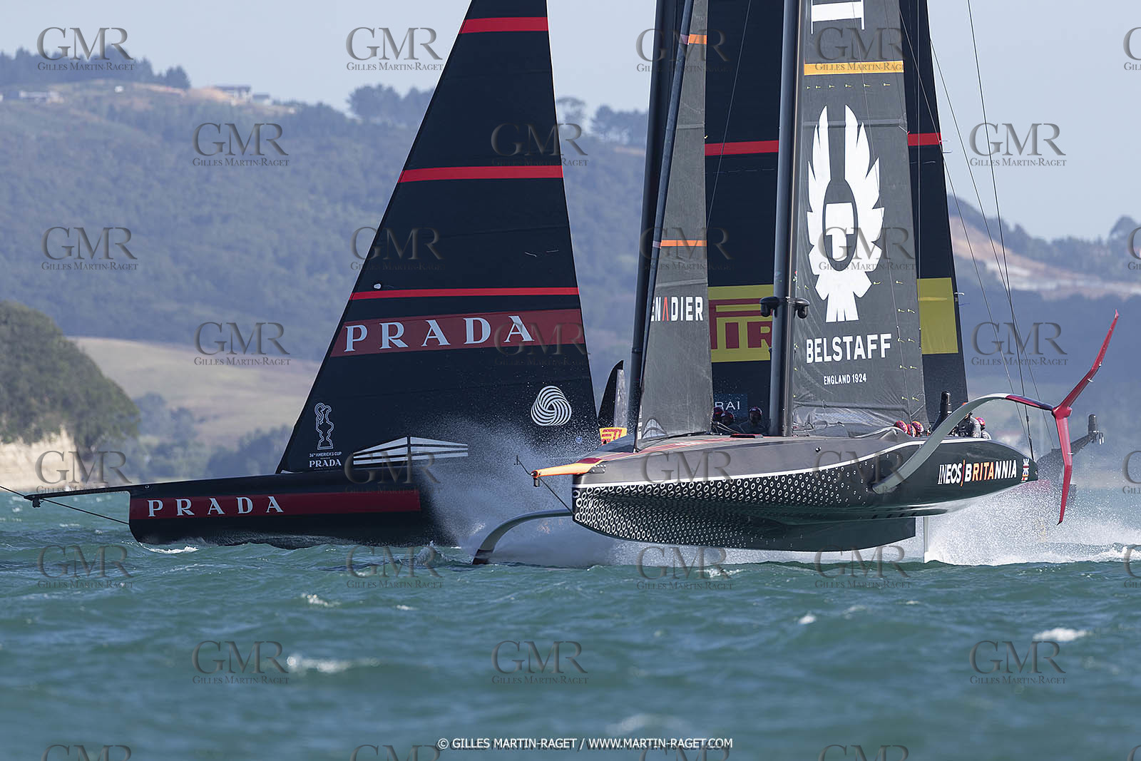 11 01 2021, Auckland (NZL), 36th America's Cup, Practice Racing