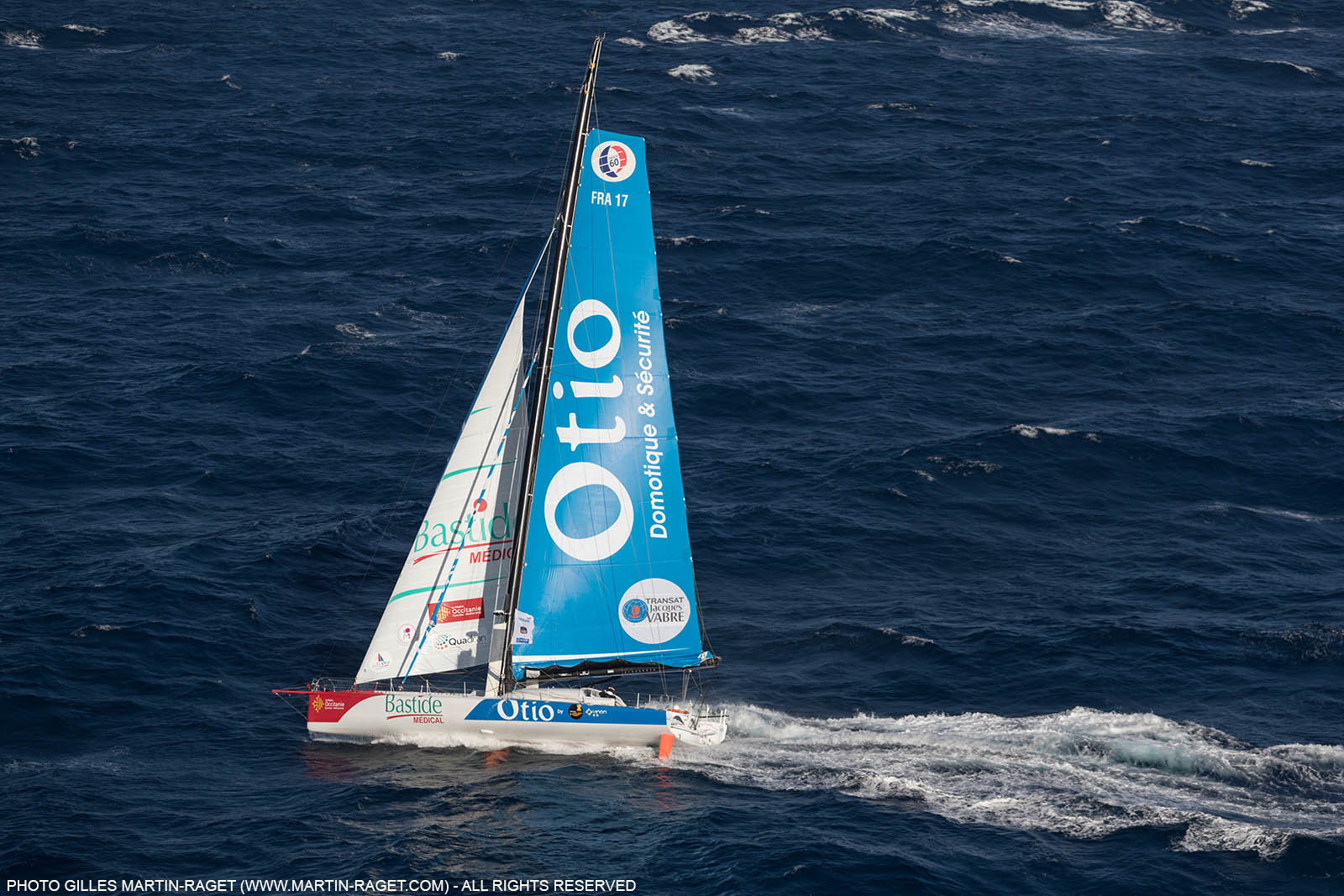 13 07 2017, Port Camargue (FRA,30), Transat Jacques Vabre 2017, Bastide Otio (Kito de Pavant, Yannick Bestaven), offshore trainings