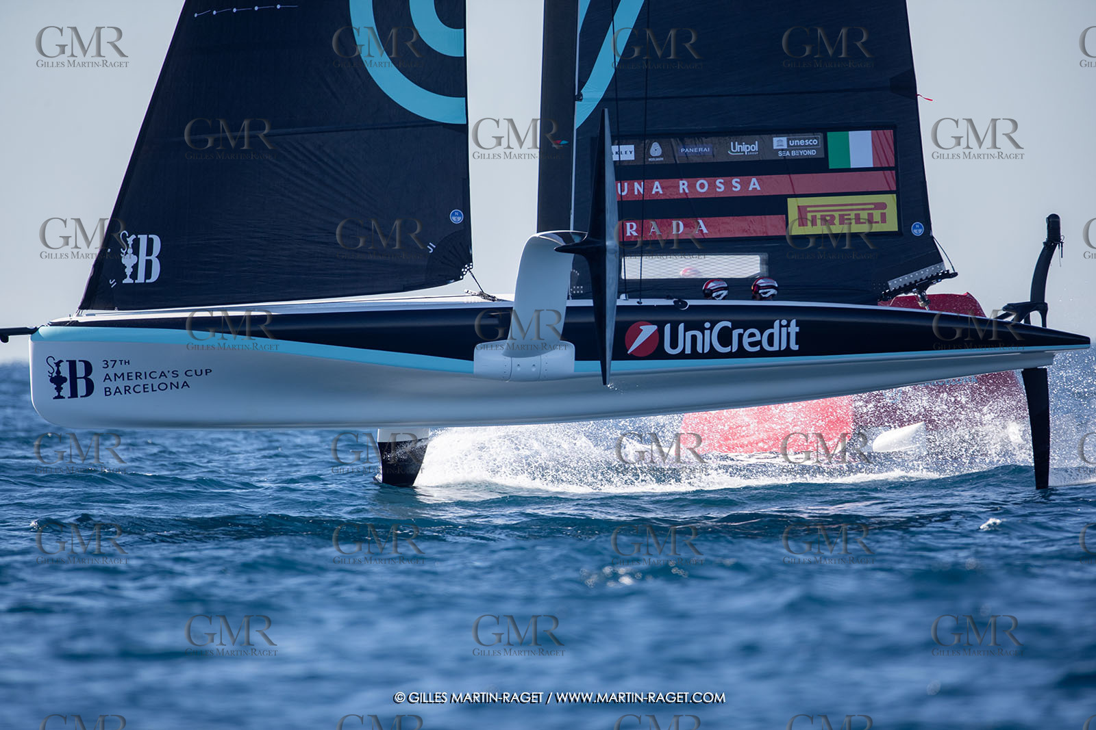 15 09 2024, Barcelona (ESP), 37th America's Cup, Unicedit Youth America's Cup,