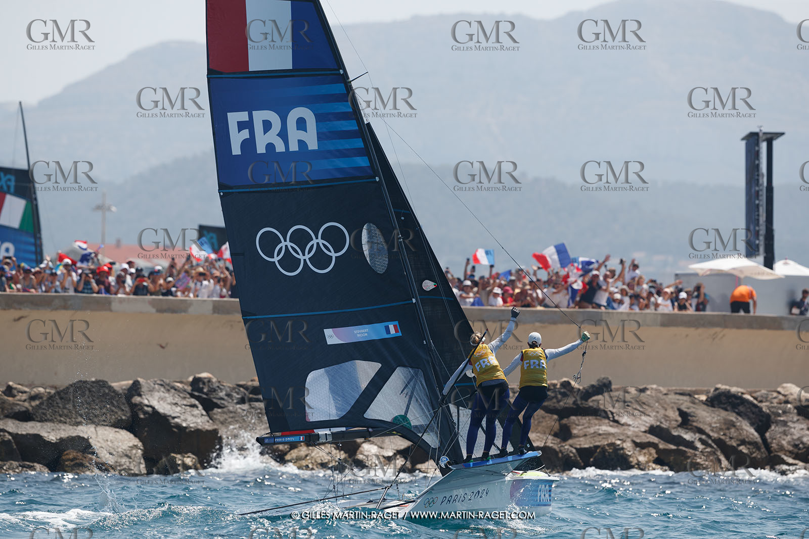 02 08 2024, Marseille (FRA), Paris 2024 Olympic Games, Sailing, Race Day 5,