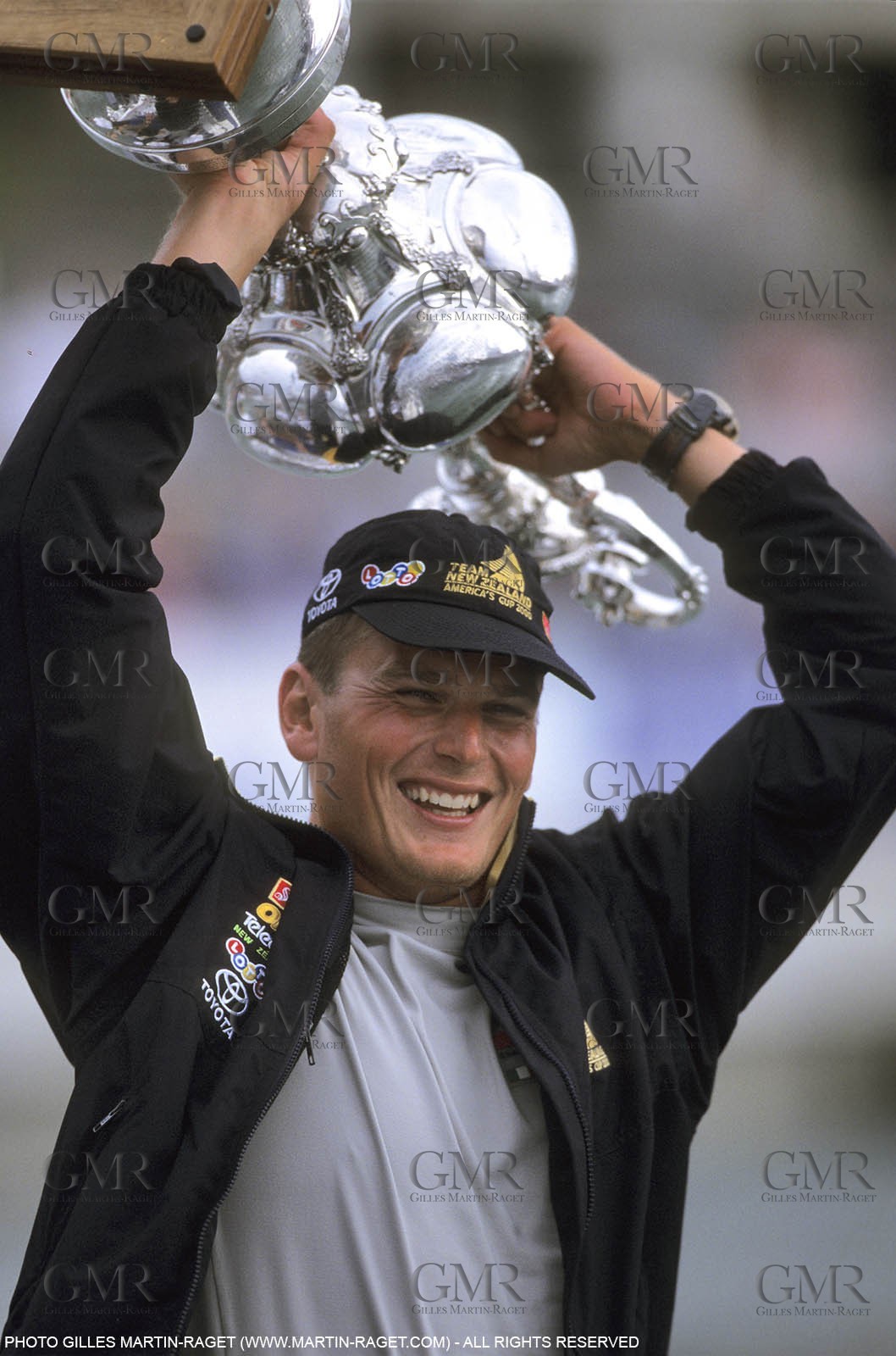 Dean Barker - Team New Zealand - America's Cup 2000