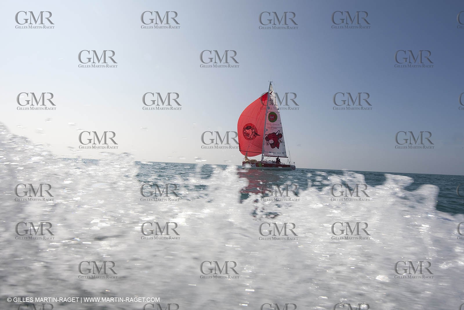 13 03 2010 -  La Grande Motte   Port Camargue (FRA) - Groupe Bel - Kito de Pavant   Sebastien Audigane training for Transat AG2R