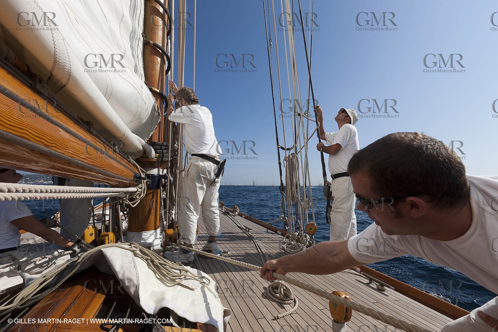 01 10 2011 - Saint Tropez (FRA,13) - Voiles de Saint Tropez 2011 - Classic Yachts - Day 5 - Onboard Mariquita