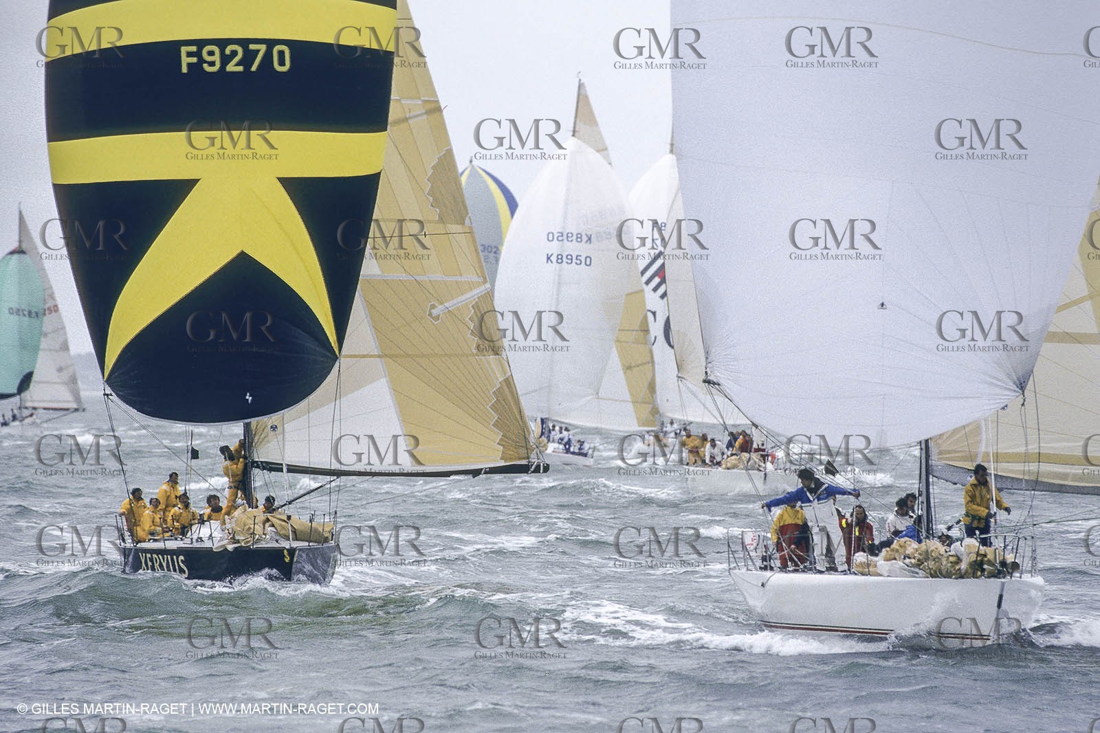 Sailing, Yacht Racing, Spi Ouest France, La Trinité sur mer (Britanny)