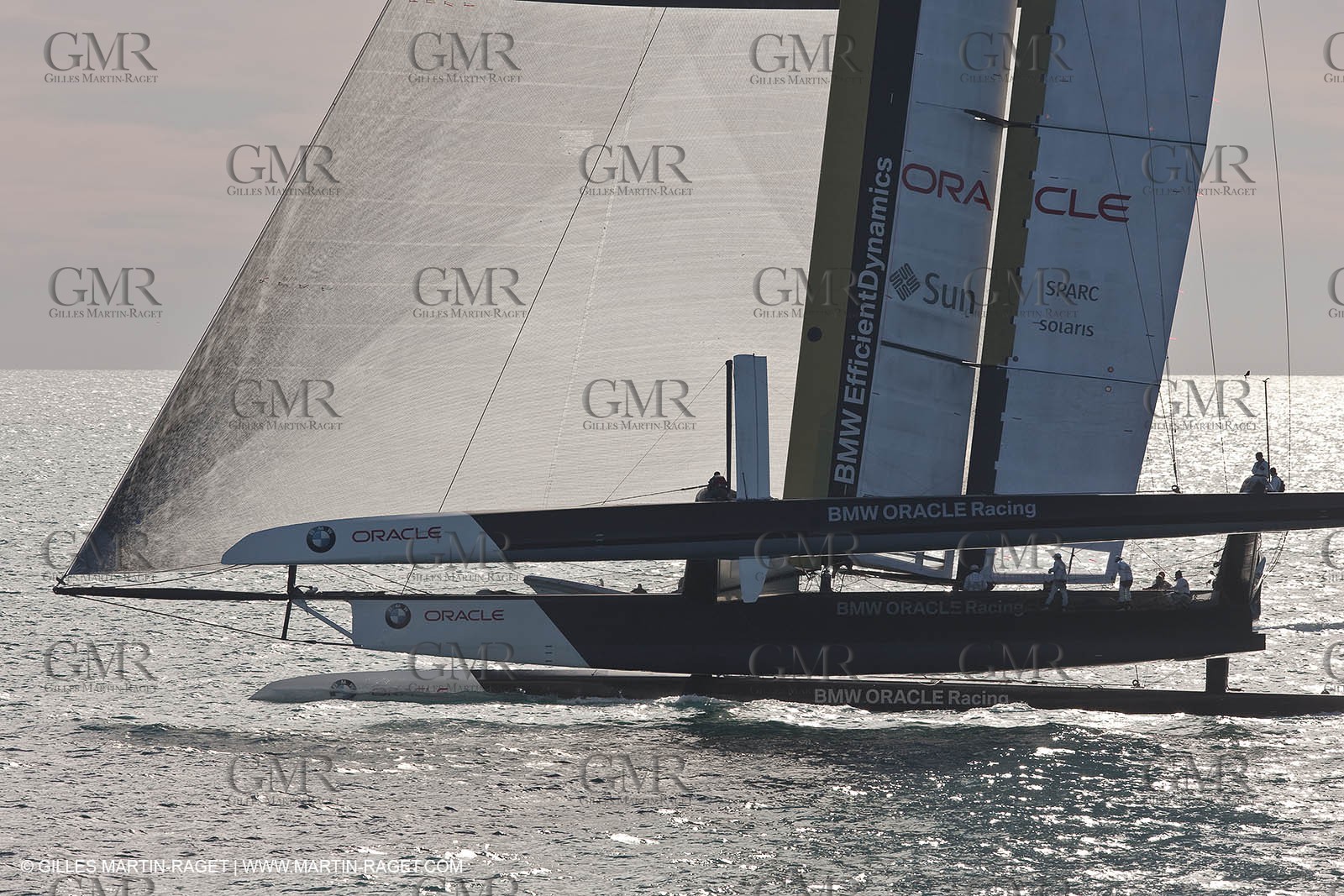 27 01 2010 - Valencia (ESP) - 33rd America's Cup - BMW ORACLE Racing - Sailing team