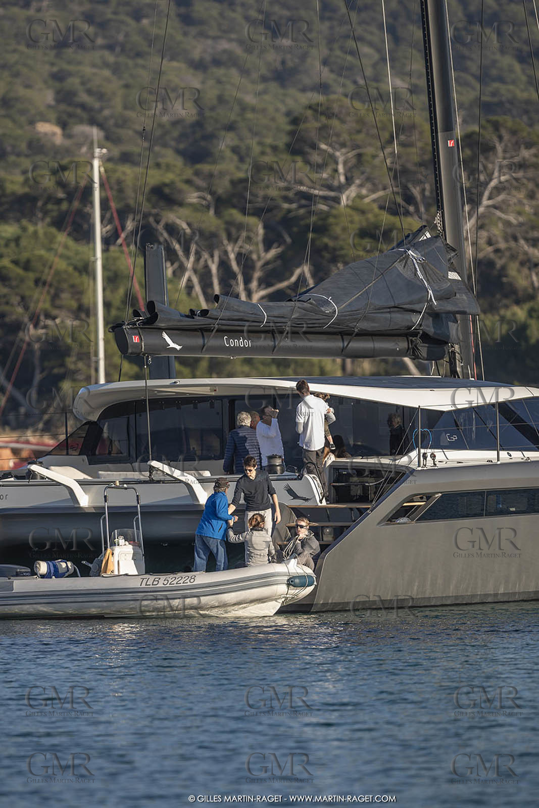 16 02 2019, Porquerolles (FRA,83), Gunboat 68 sail testing  3
