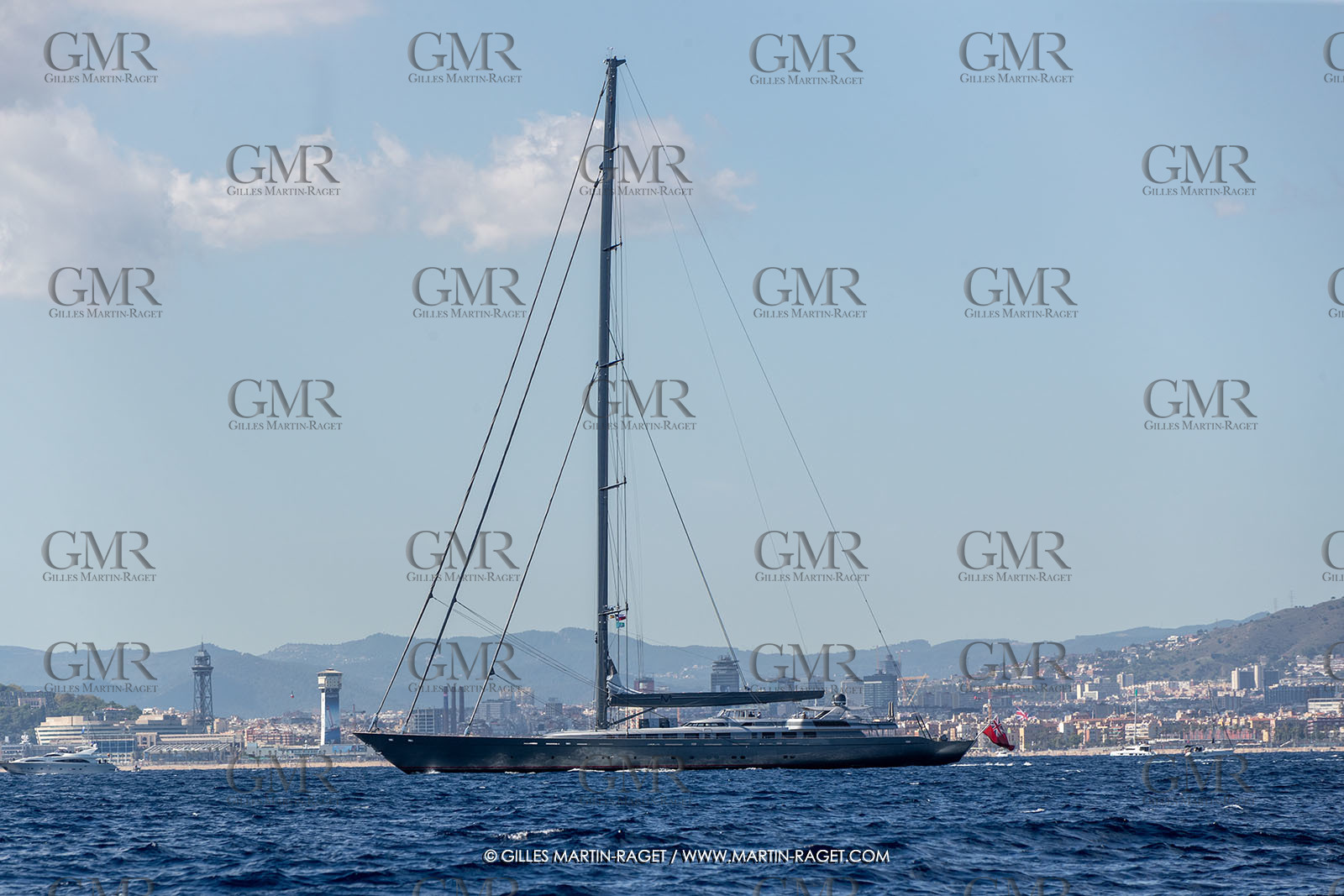 04 10 2024, Barcelona (ESP), 37th America's Cup, Louis Vuitton Cup Final, Race Day 7