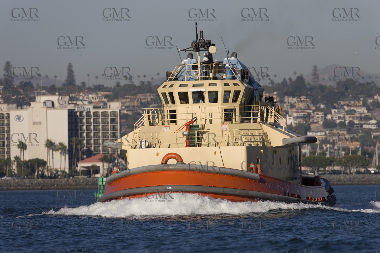 14 11 2008 - San Diego (CA, USA) - America's Cup - BMW ORACLE Racing - 90 ft trimaran sea trials - San Diego