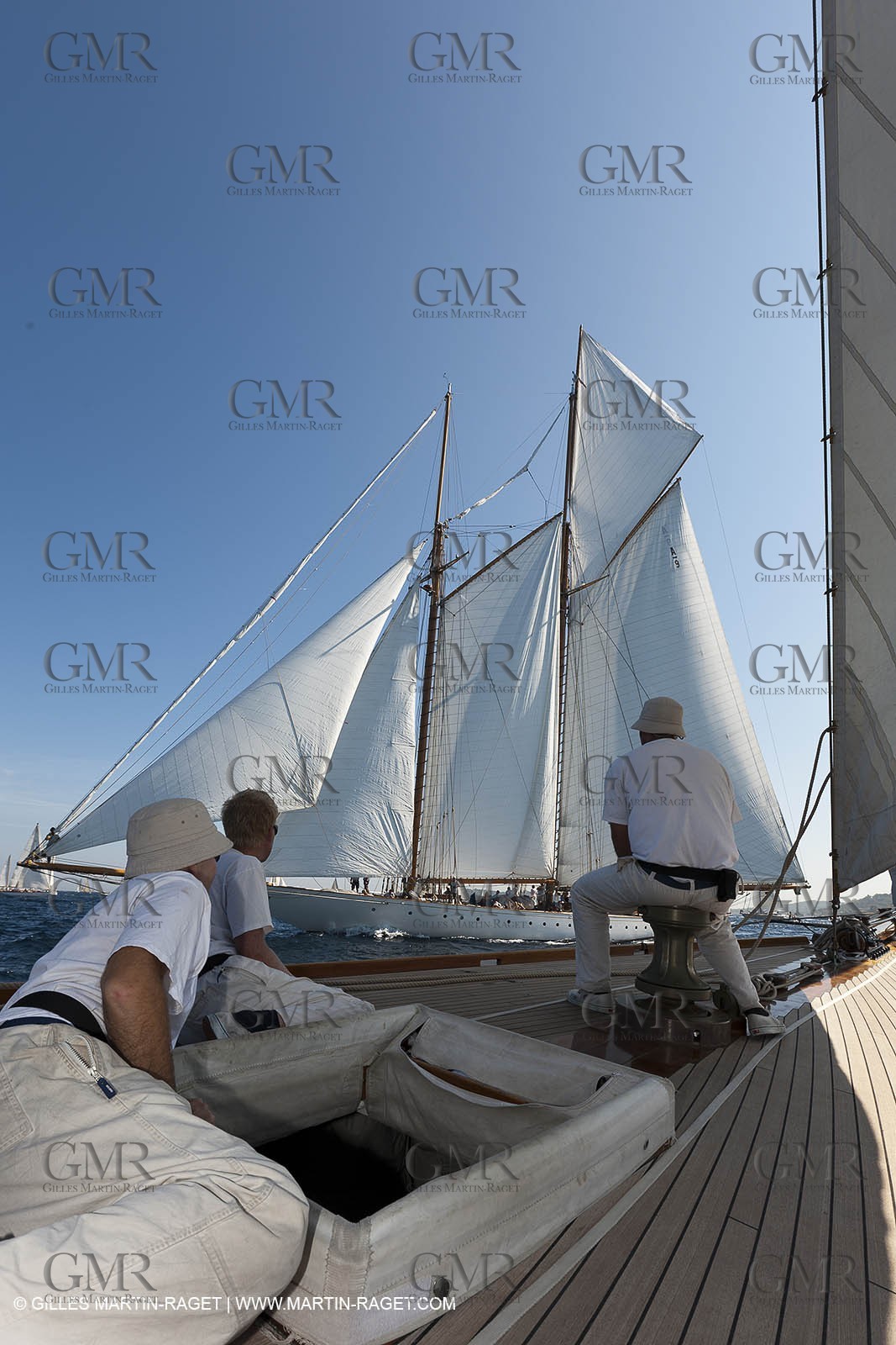 01 10 2011 - Saint Tropez (FRA,13) - Voiles de Saint Tropez 2011 - Classic Yachts - Day 5 - Onboard Mariquita