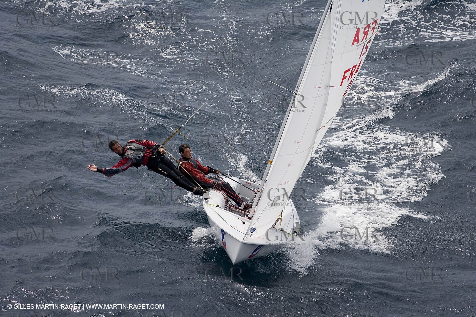 26 04 2007 - 2007 Semaine Olympique Française - Hyères (South of France) - Day 5 - Team France - 470 Homme