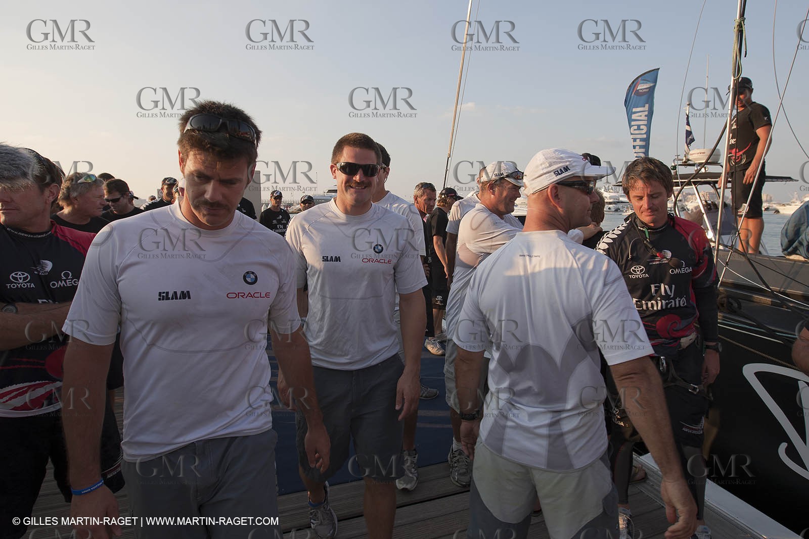 21 11 2010 - Dubai (UAE) - Dubai Louis Vuitton Trophy -  Round 2 - BMW ORACLE Racingg Vs Emirates Team New Zealand