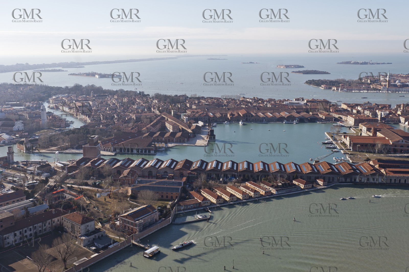 20 02 2012 - Venezia (ITA) - 34th America'sCup - Venezia 2012 America's Cup World Series - The Arsenale where the AC45 moorings, public village, media center and Club 45 will be located