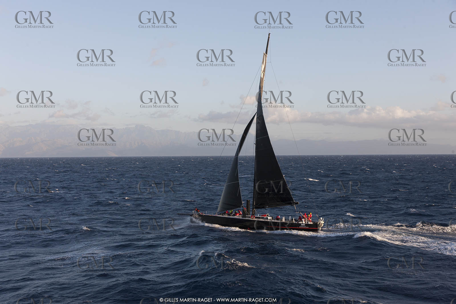 09 10 2017, Calvi (FRA,20), VOR 70 Babsy, Tentative de record autour de la Corse à la voile, skipper Franck Cammas