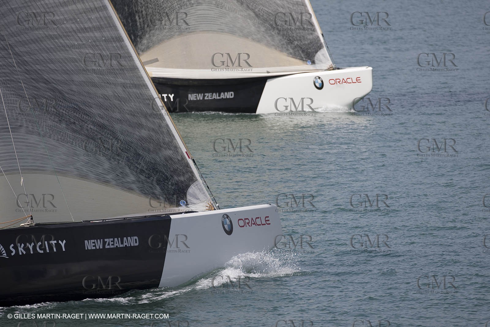 29 01 2009 - Auckland (NZL) -  Louis Vuitton Pacific Series - BMW ORACLE Racing - Training
