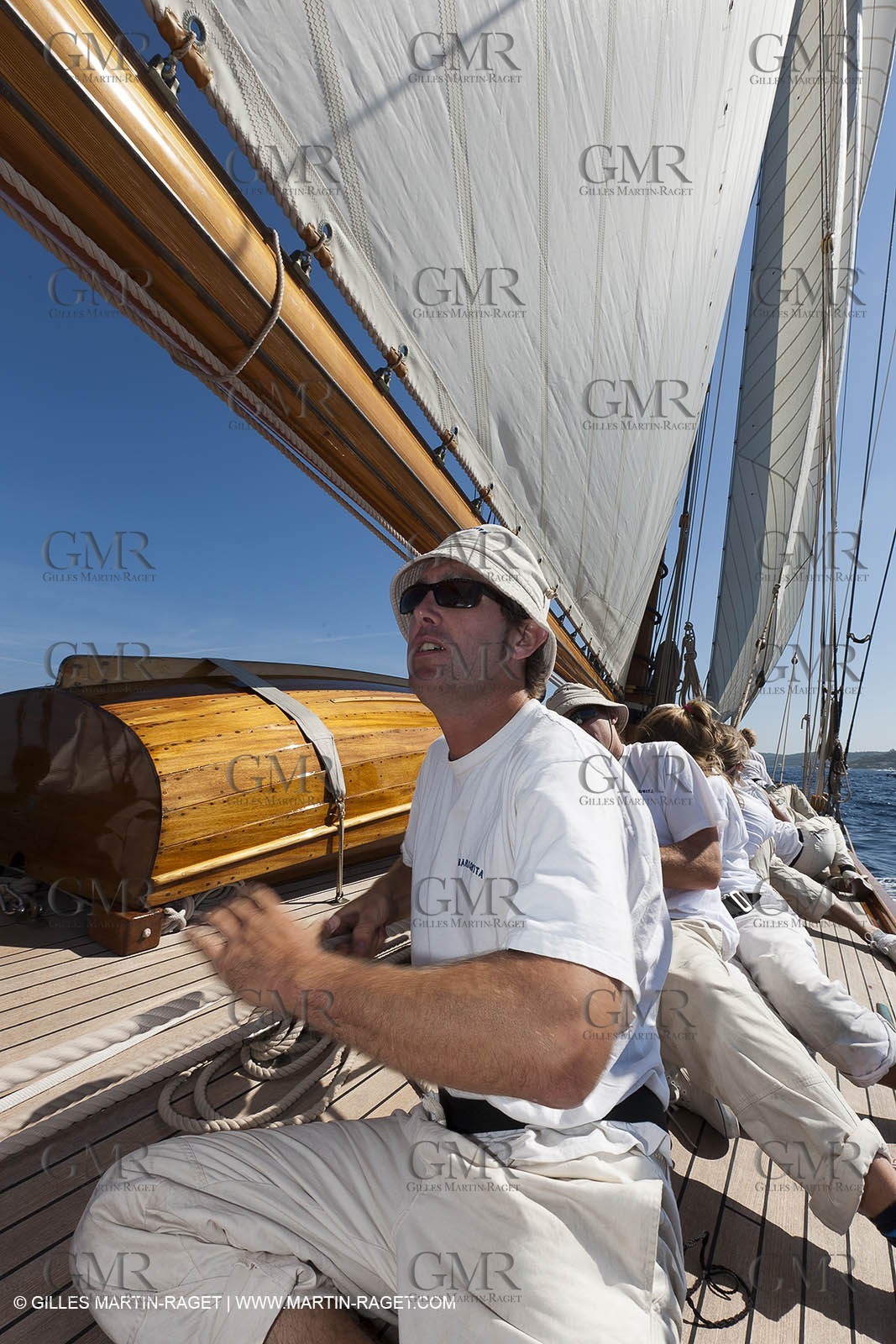 01 10 2011 - Saint Tropez (FRA,13) - Voiles de Saint Tropez 2011 - Classic Yachts - Day 5 - Onboard Mariquita