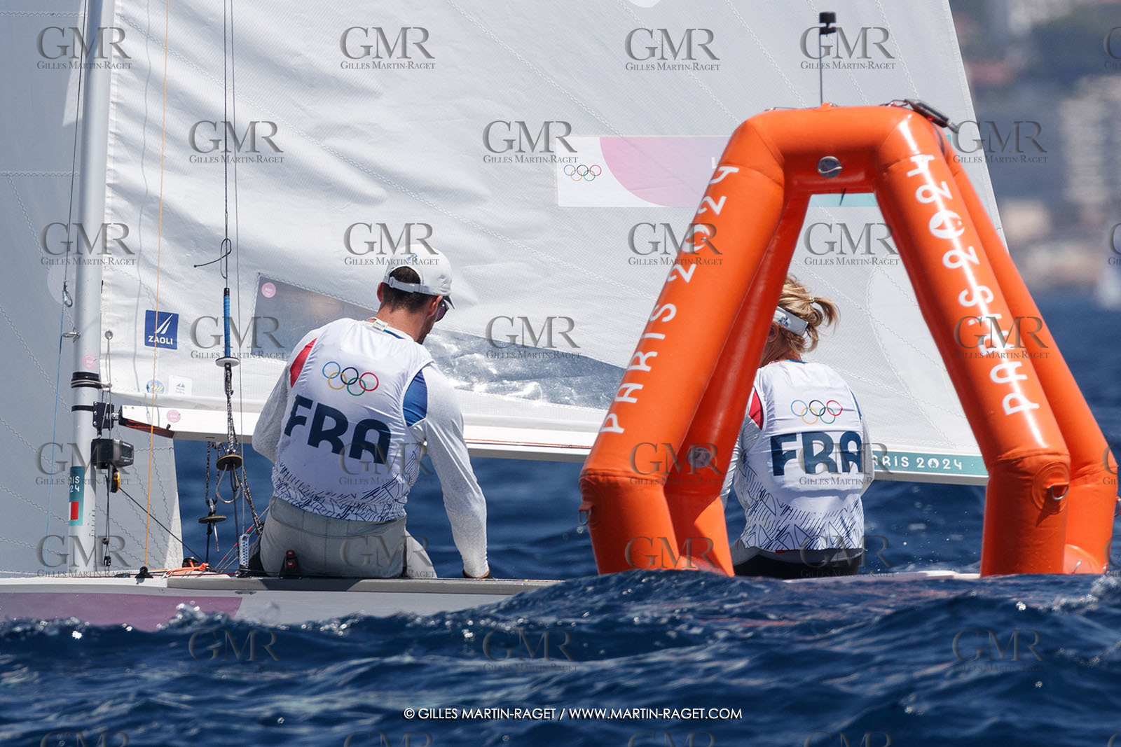 03 08 2024, Marseille (FRA), Paris 2024 Olympic Games, Sailing, Race Day 7