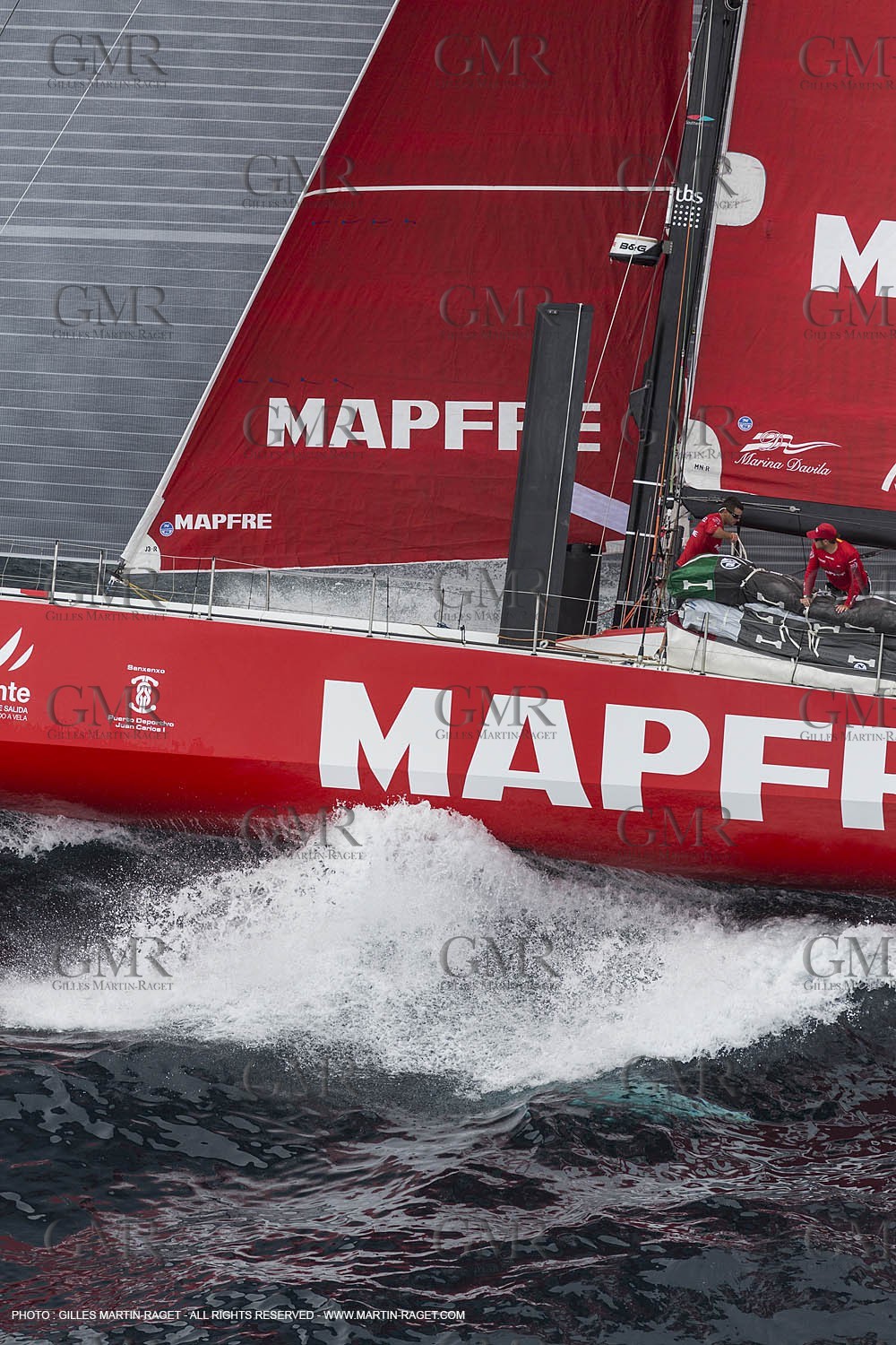 11 10 2014, Alicante (ESP), Volvo Ocean Race 2014-15, Team Alvimedica