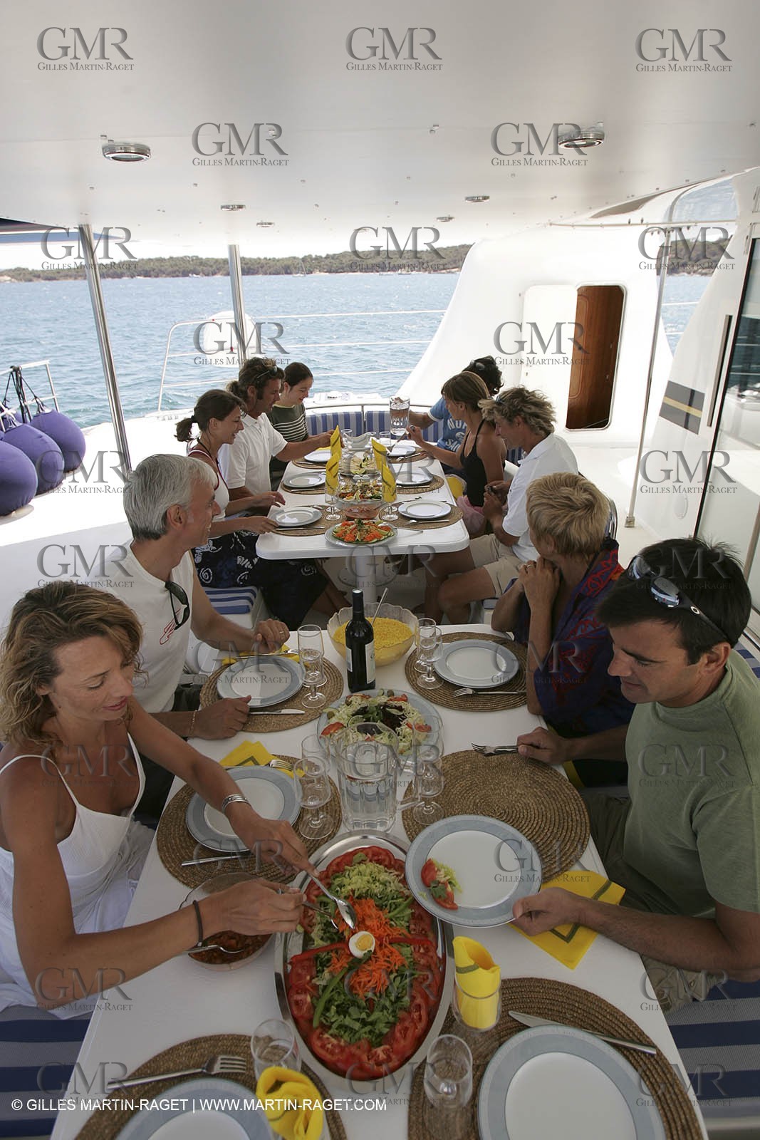 DreamCat Voile - Croisière - Repas