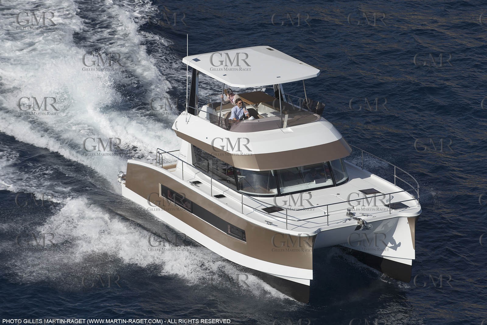08 04 2015, Andraitx (Isla de Mallorca, Islas Baleares, ESP), Chantier Fountaine-Pajot, Motor Yacht 37