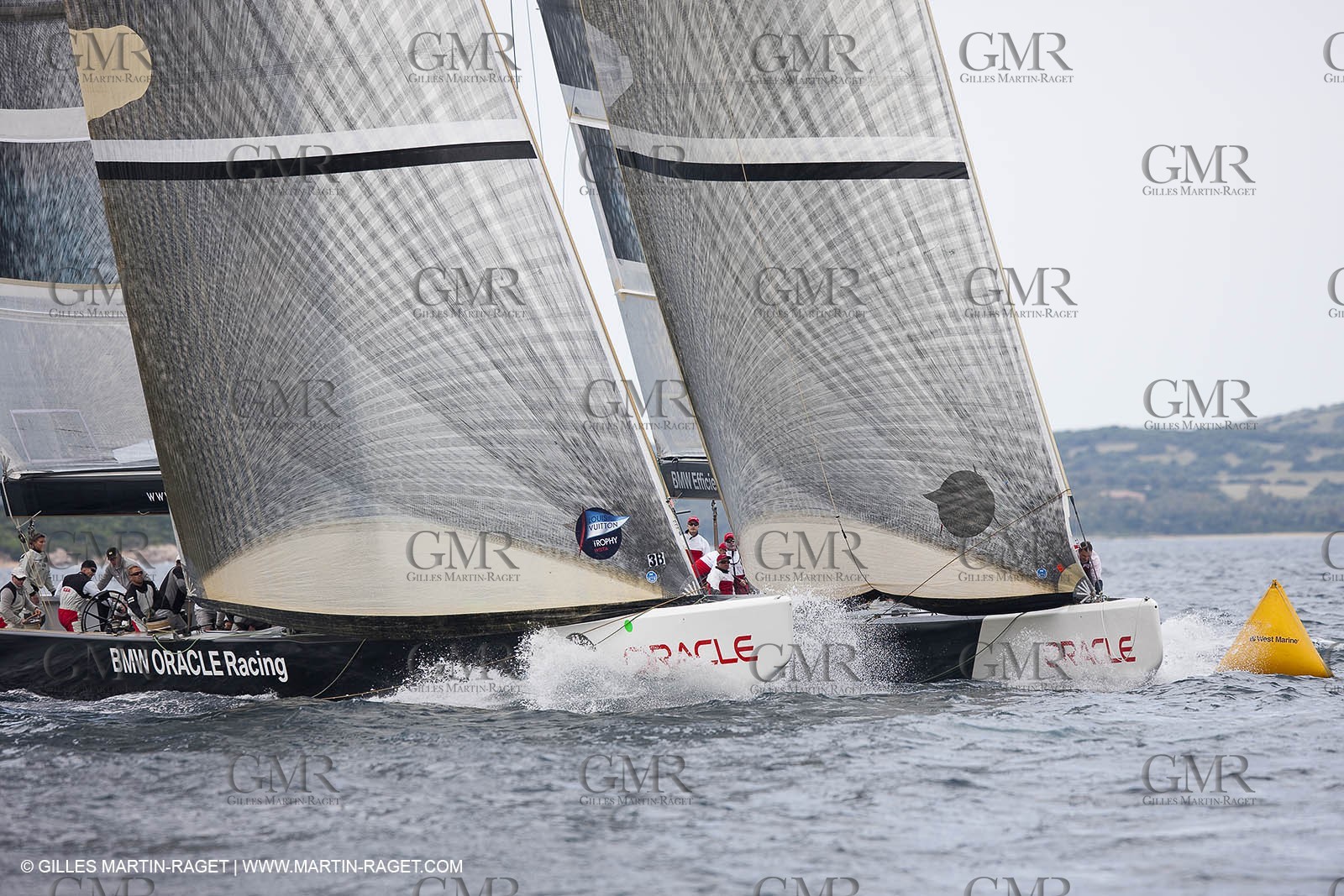19 05 2010 - La Maddalena (ITA, Sardinia) Louis Vuitton Trophy - BMW ORACLE Racing - Training